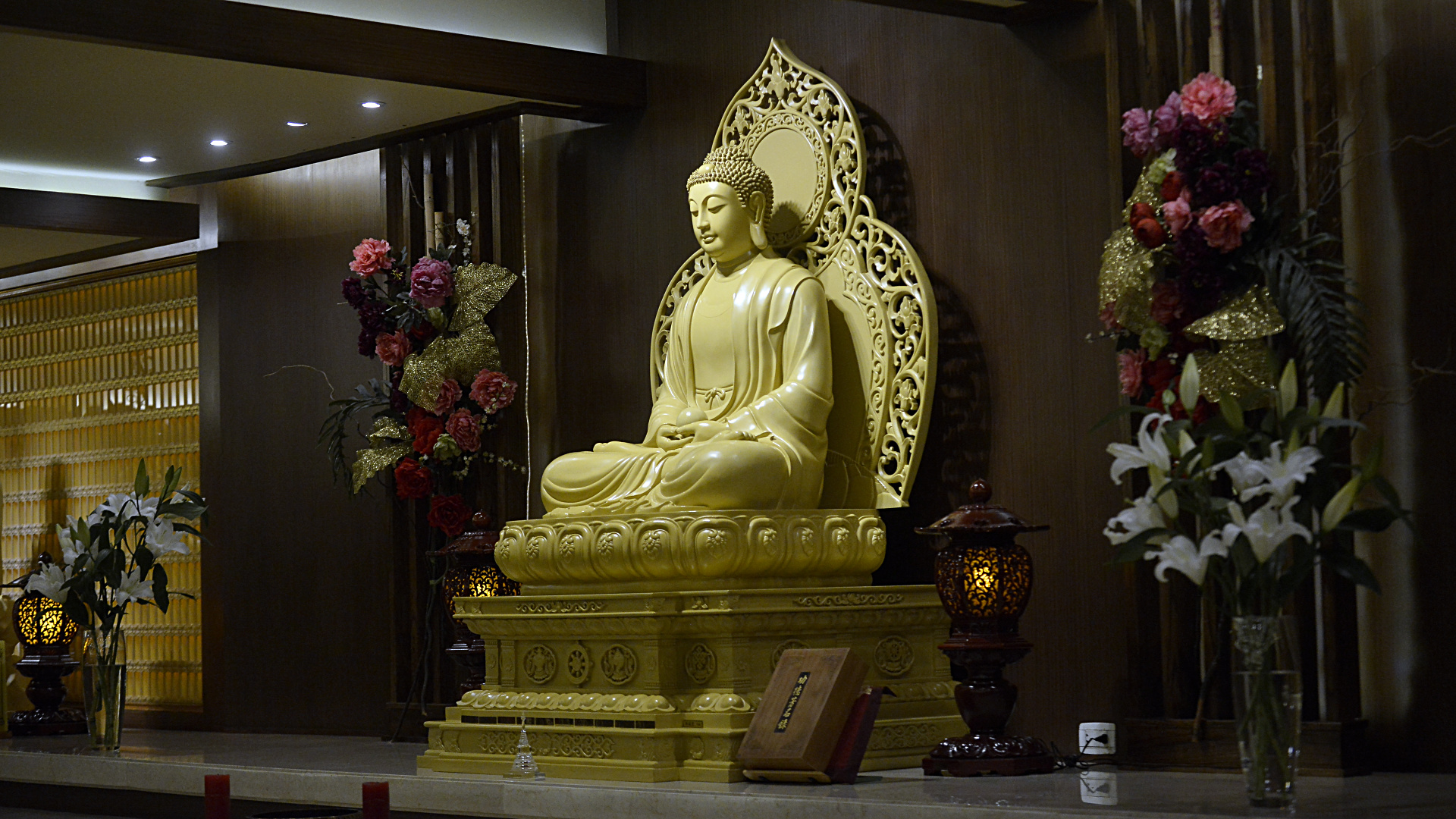 El Monasterio Budista Fo Guang Shan podrá conocerse durante la Noche de los Templos.