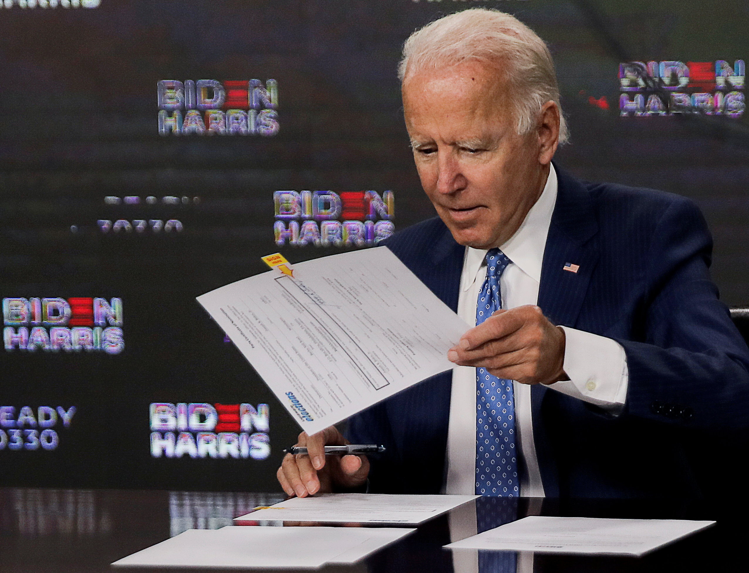 The US Department of Justice found another 6 classified documents at Biden's family residence.  (Reuters)