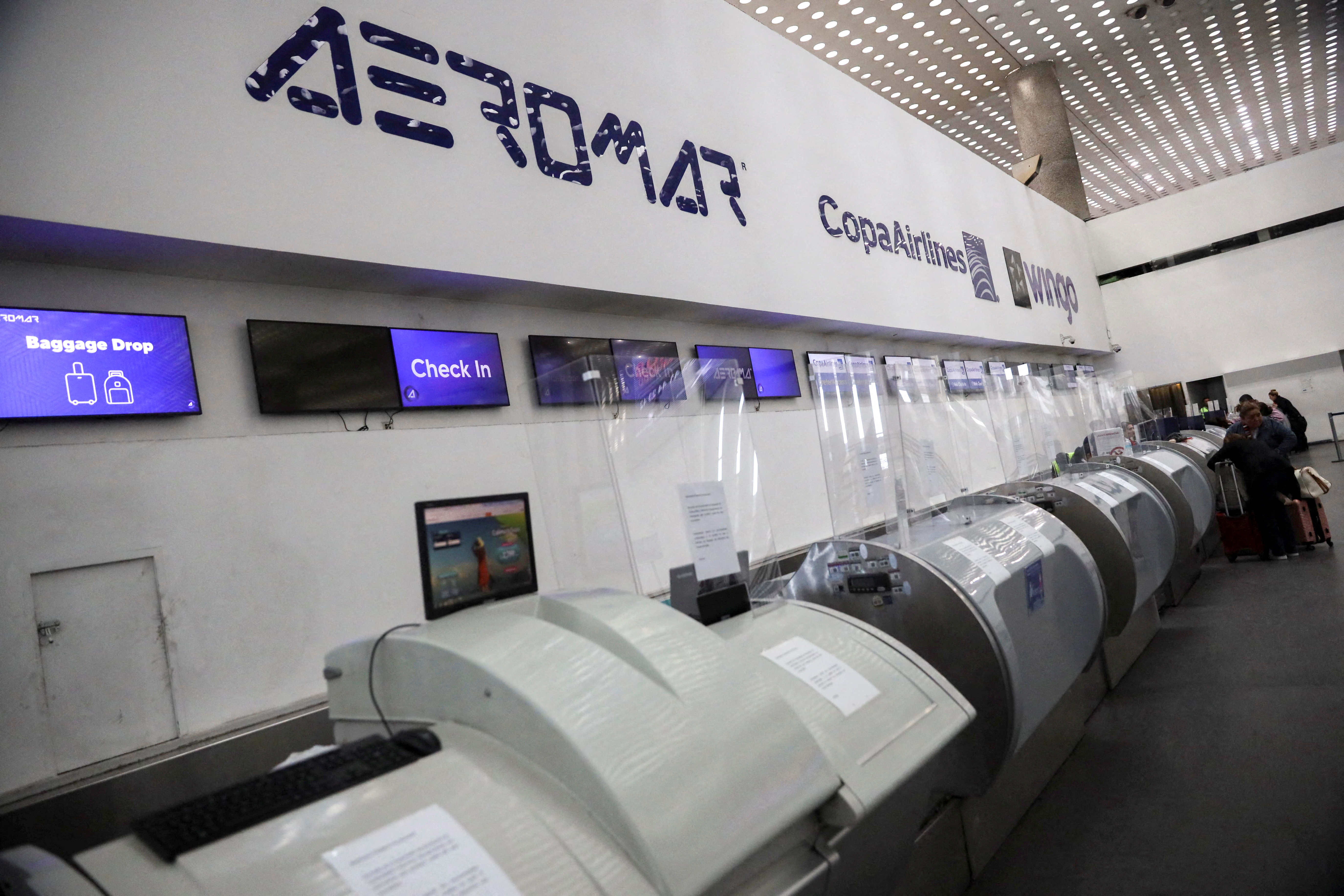 Aeromar detuvo sus operaciones tras 35 años de funcionamiento. (REUTERS/Luis Cortés)