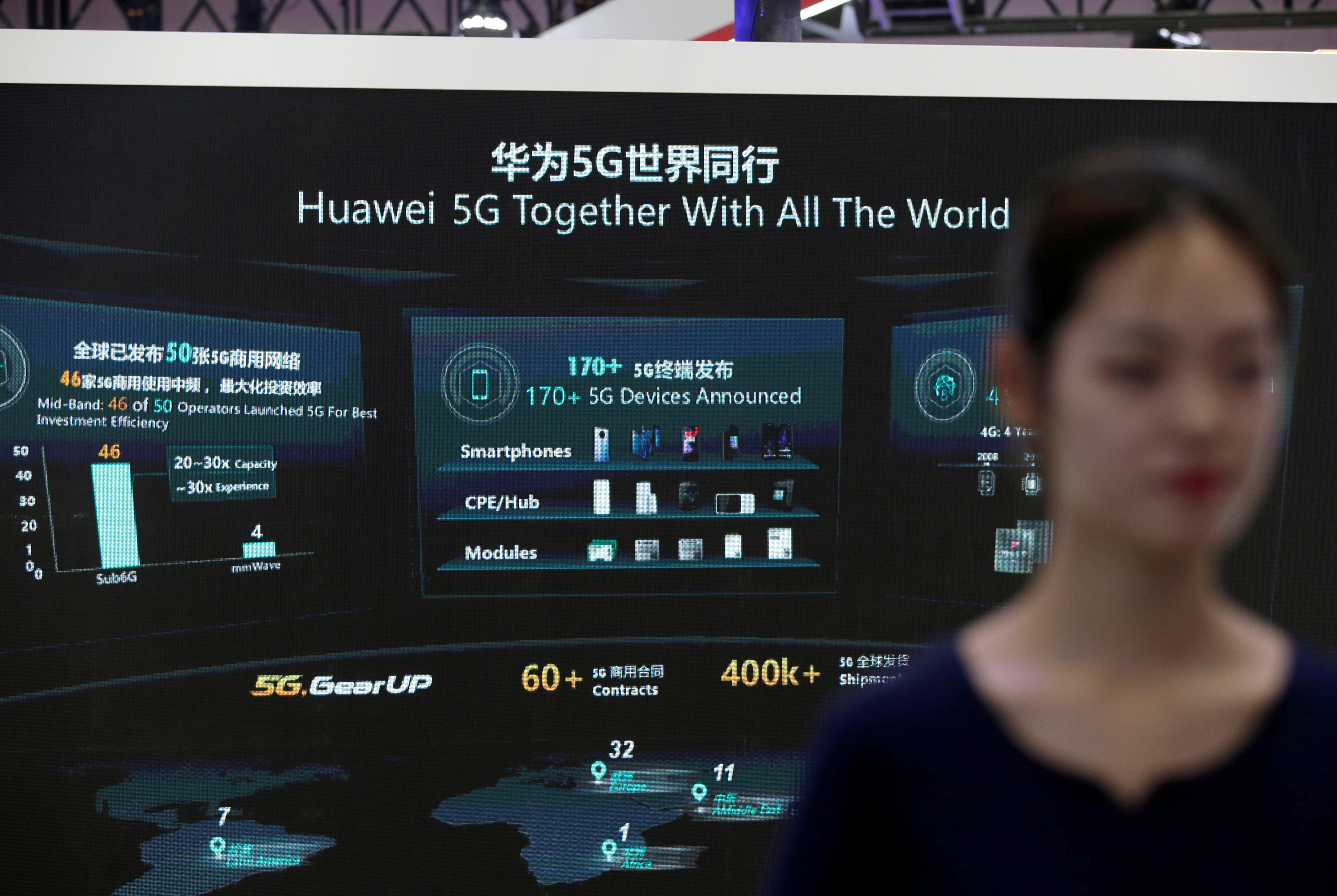 Mientras en los foros internacionales China minimiza los riesgos vinculados a las redes de Huawei, en el plano interno argumenta que solo debe adoptarse tecnología extranjera que sea “controlable”. (REUTERS/Jason Lee/archivo)