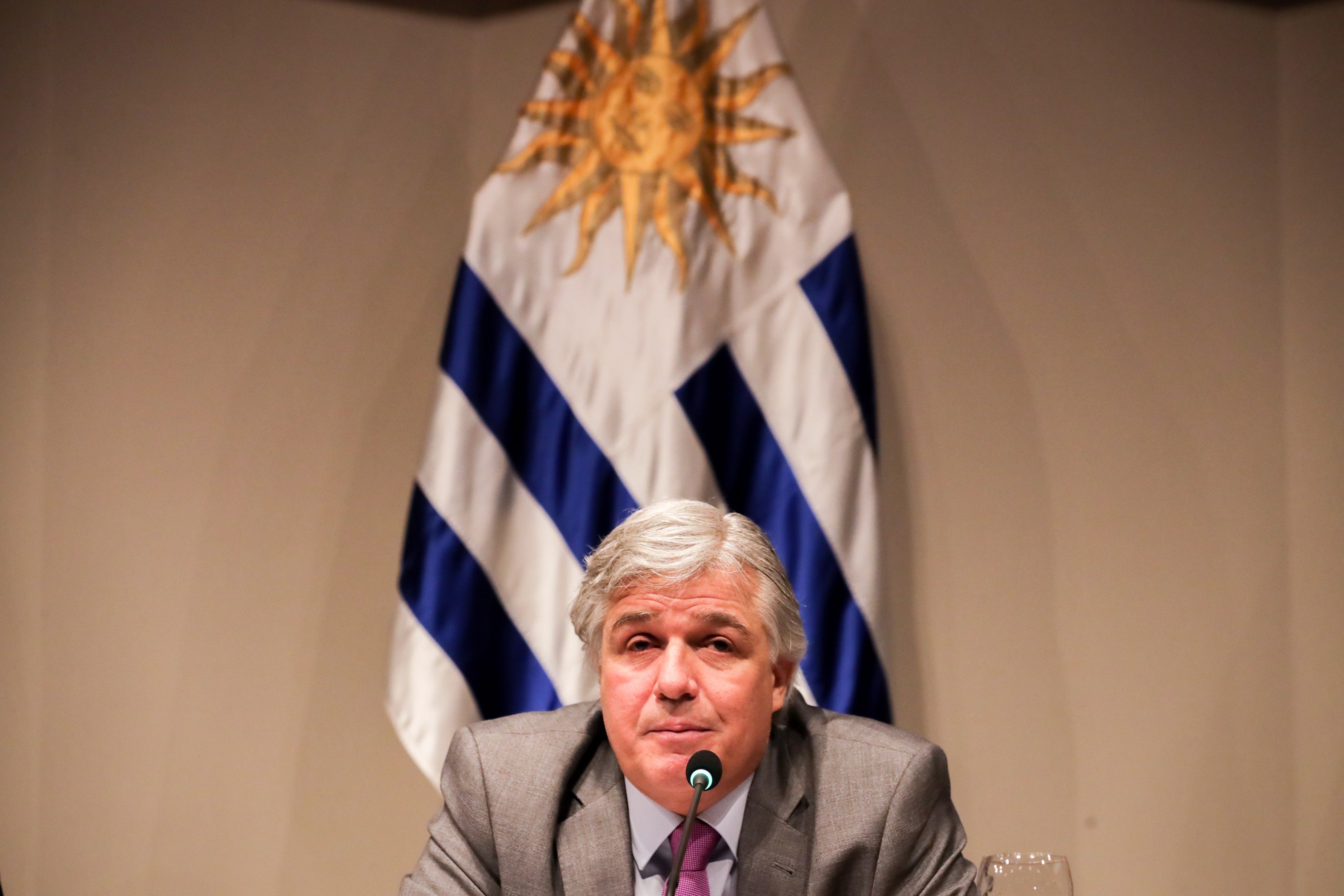 En la imagen, el canciller de Uruguay, Francisco Bustillo. EFE/Raúl Martínez/Archivo