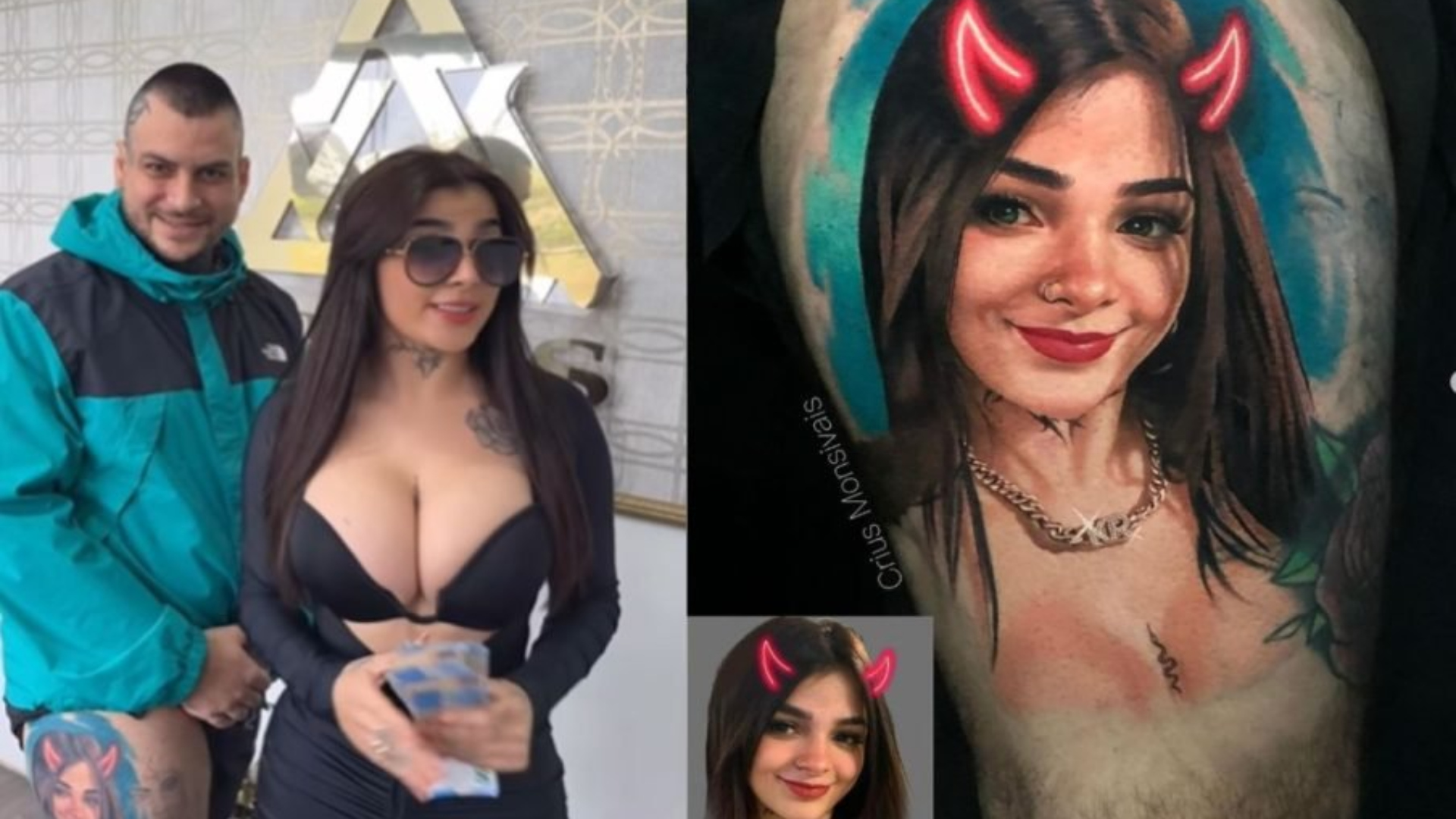 Karely Ruiz tiene palabra y entrega 200 mil pesos en efectivo al fan que se  tatúo su rostro - Infobae