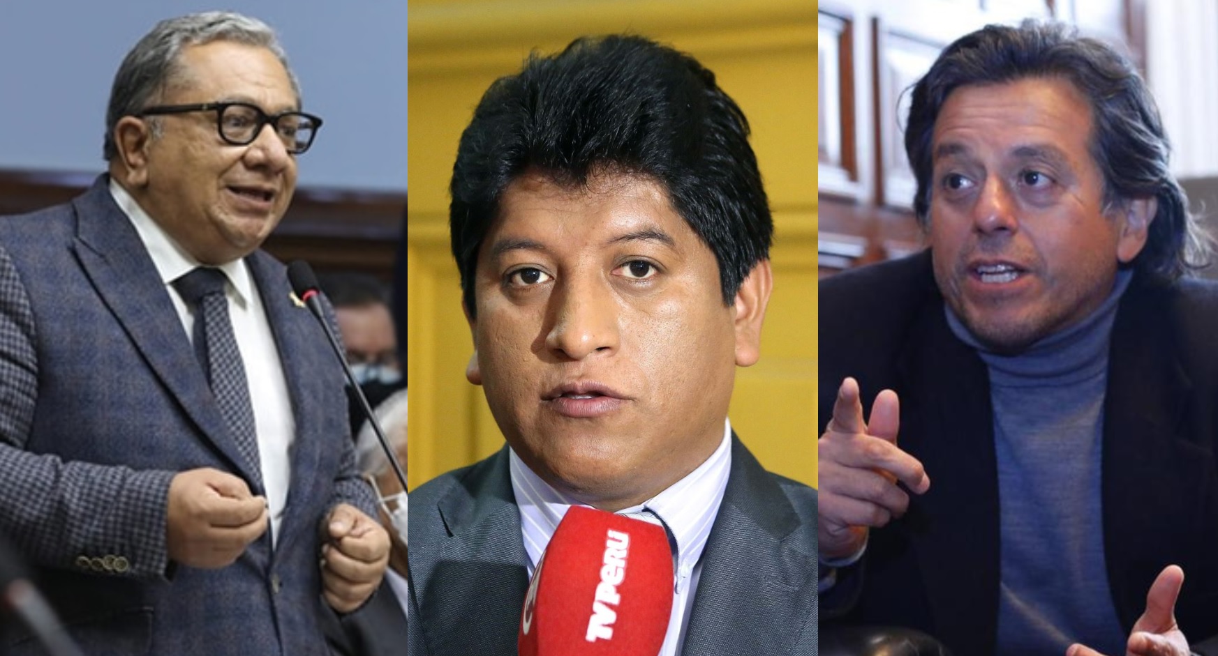 Edward Málaga y Carlos Anderson presentan reconsideraciones ante la elección de Josué Gutiérrez como defensor del Pueblo