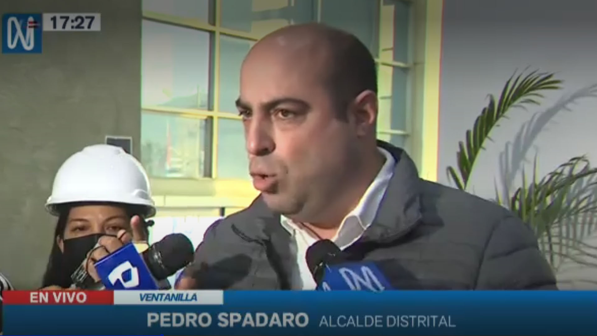 Alcalde de Ventanilla dice no tener responsabilidad en derrumbe de obra municipal