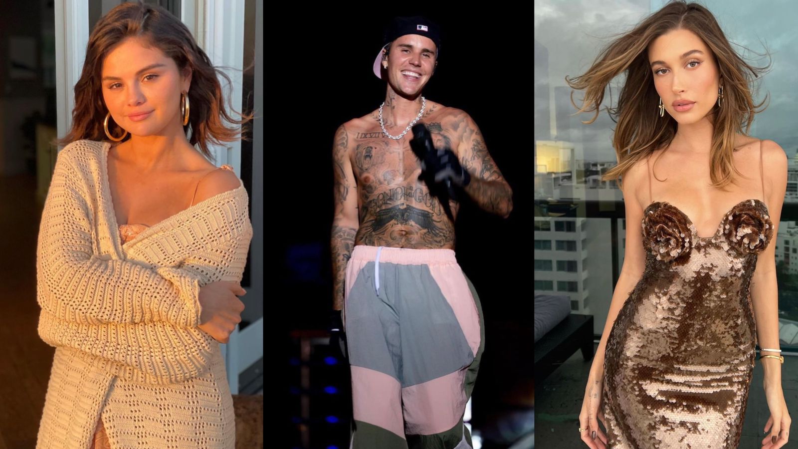 Selena Gómez, Justin Bieber y Hailey: la historia del tormentoso triángulo amoroso que concluyó con una foto viral
(Fotos: Instagram/@selenagomez/@justinbieber/@haileybieber)