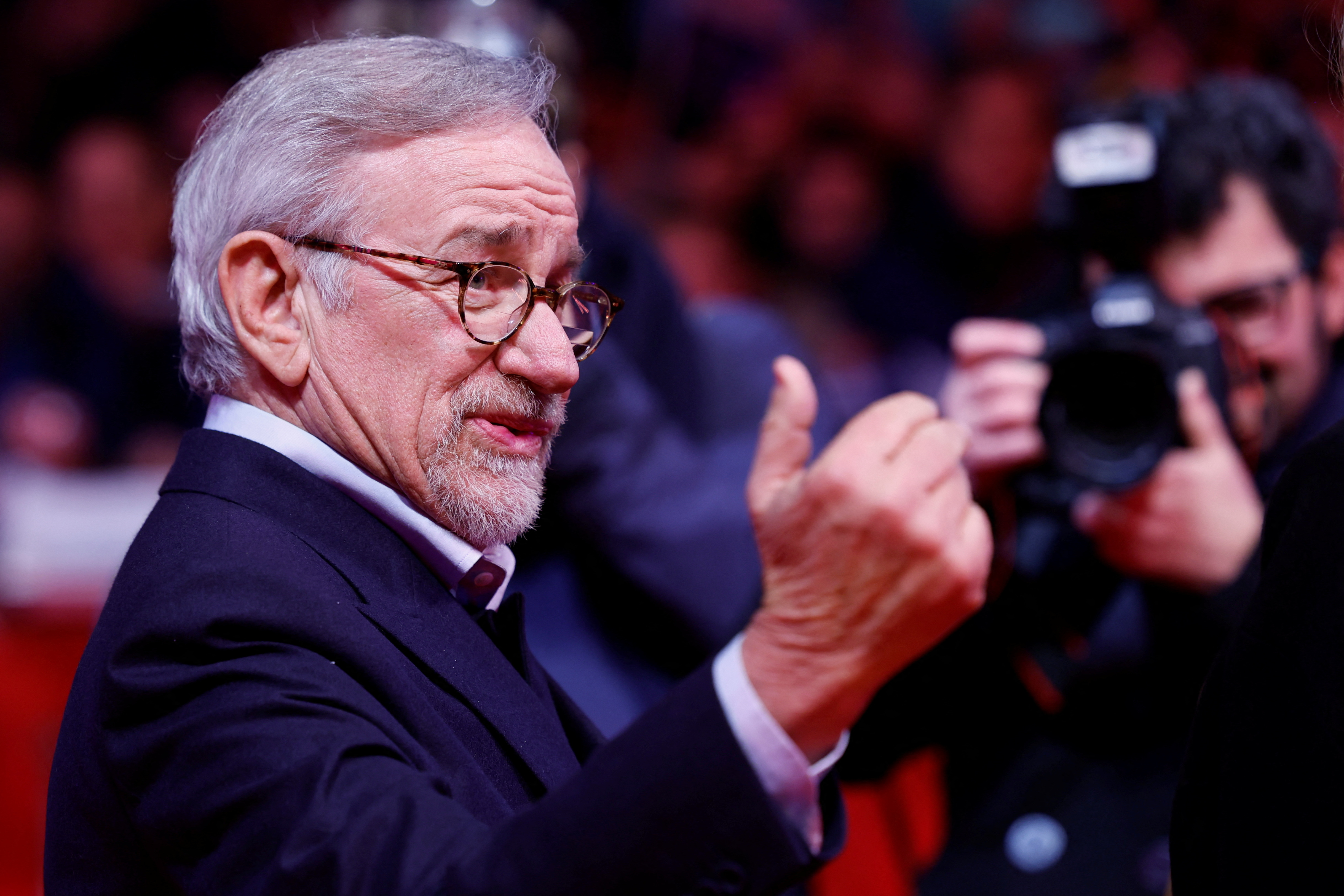 Steven Spielberg empata a Martin Scorsese y se colocan juntos en el segundo lugar de los directores más nominados de la historia, con 9 nominaciones cada uno
REUTERS/Michele Tantussi