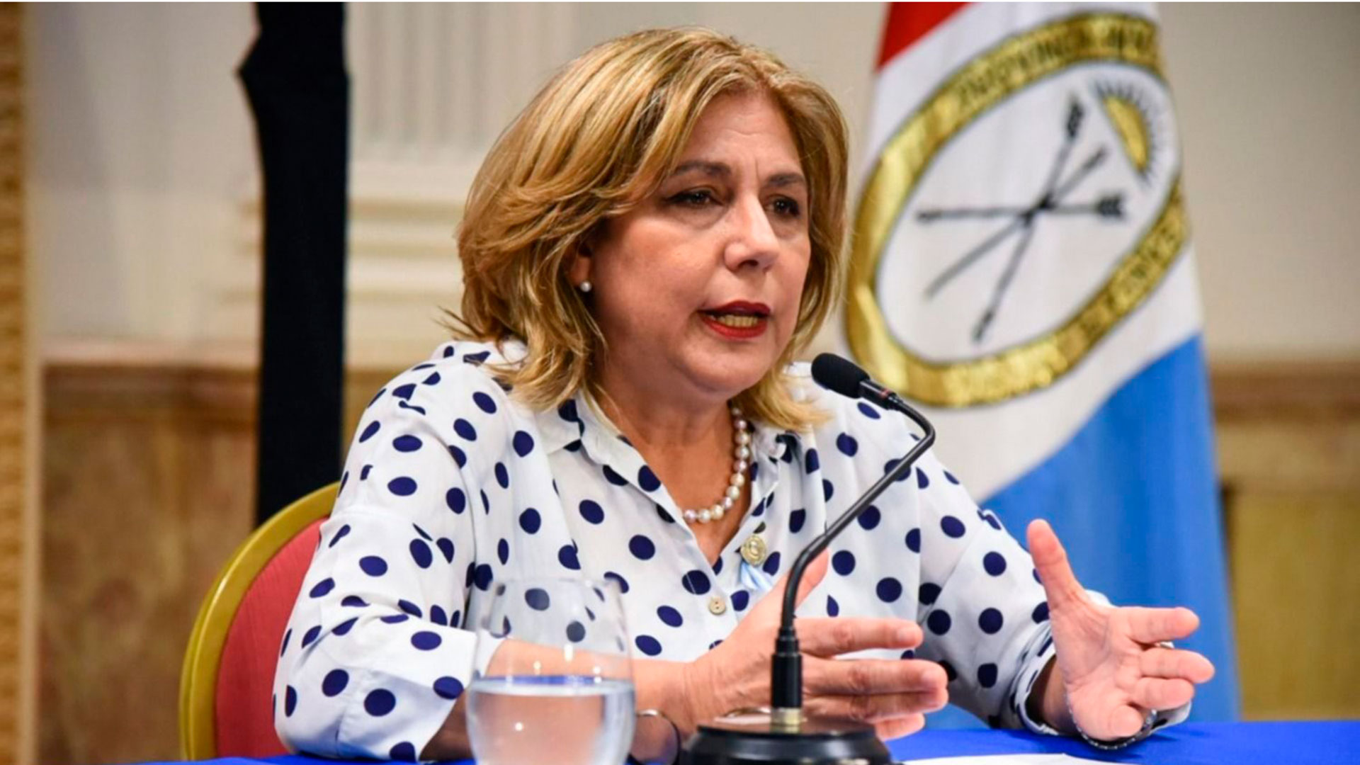Sonia Martorano, ministra de Salud de la provincia de Santa Fe. 