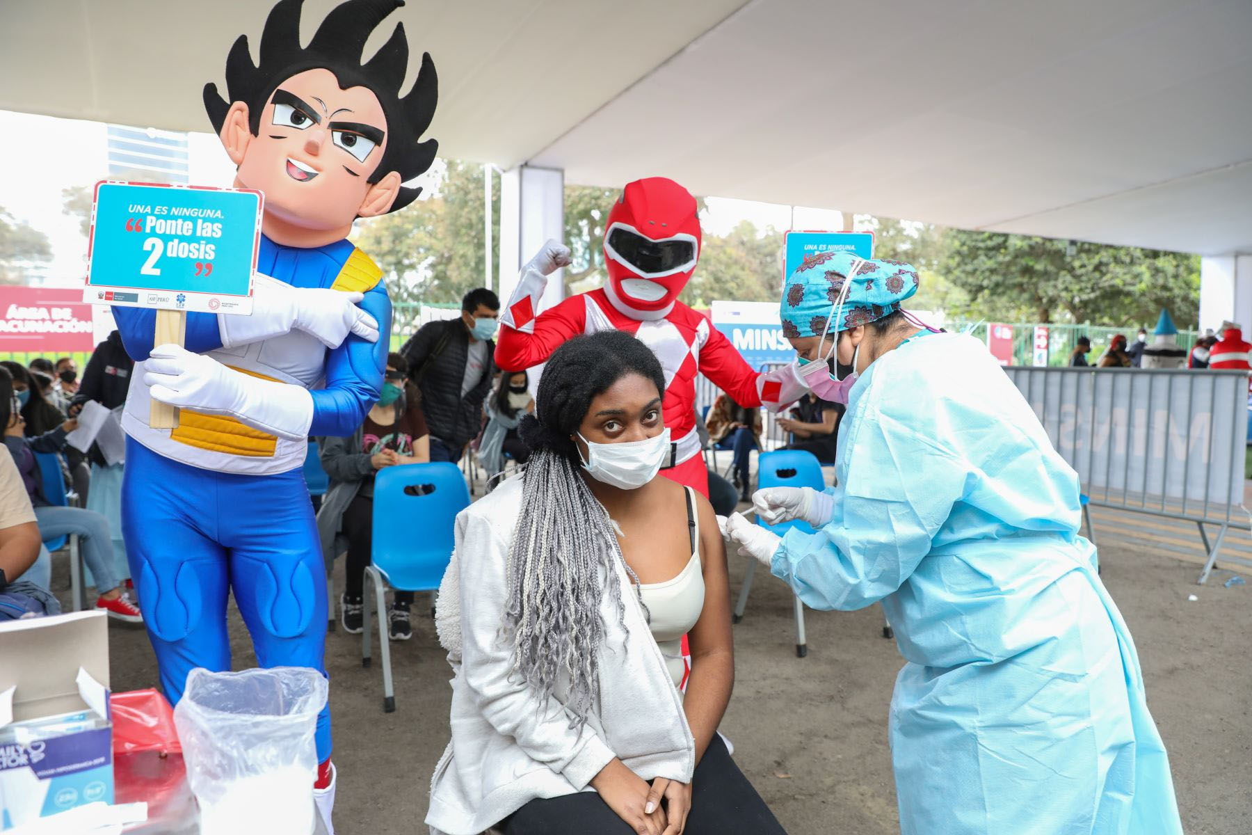 COVID-19: Perú ya tiene a la mitad de su población objetivo completamente vacunada
