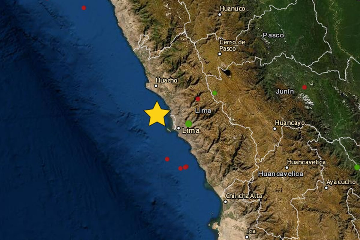 Sismos en Perú: la tierra tembló esta noche a la altura de Ancón. | IGP