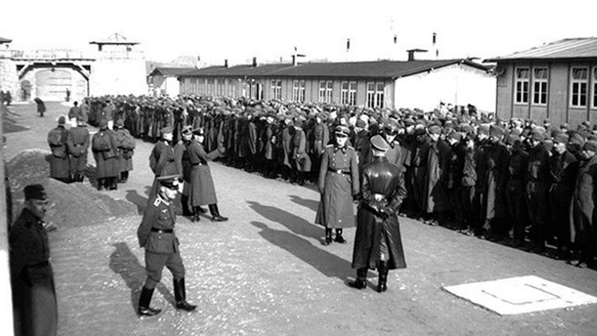 Los jerarcas nazis y miembros de las SS en el campo de concentración (Fondo documental de la Amical Mauthausen)