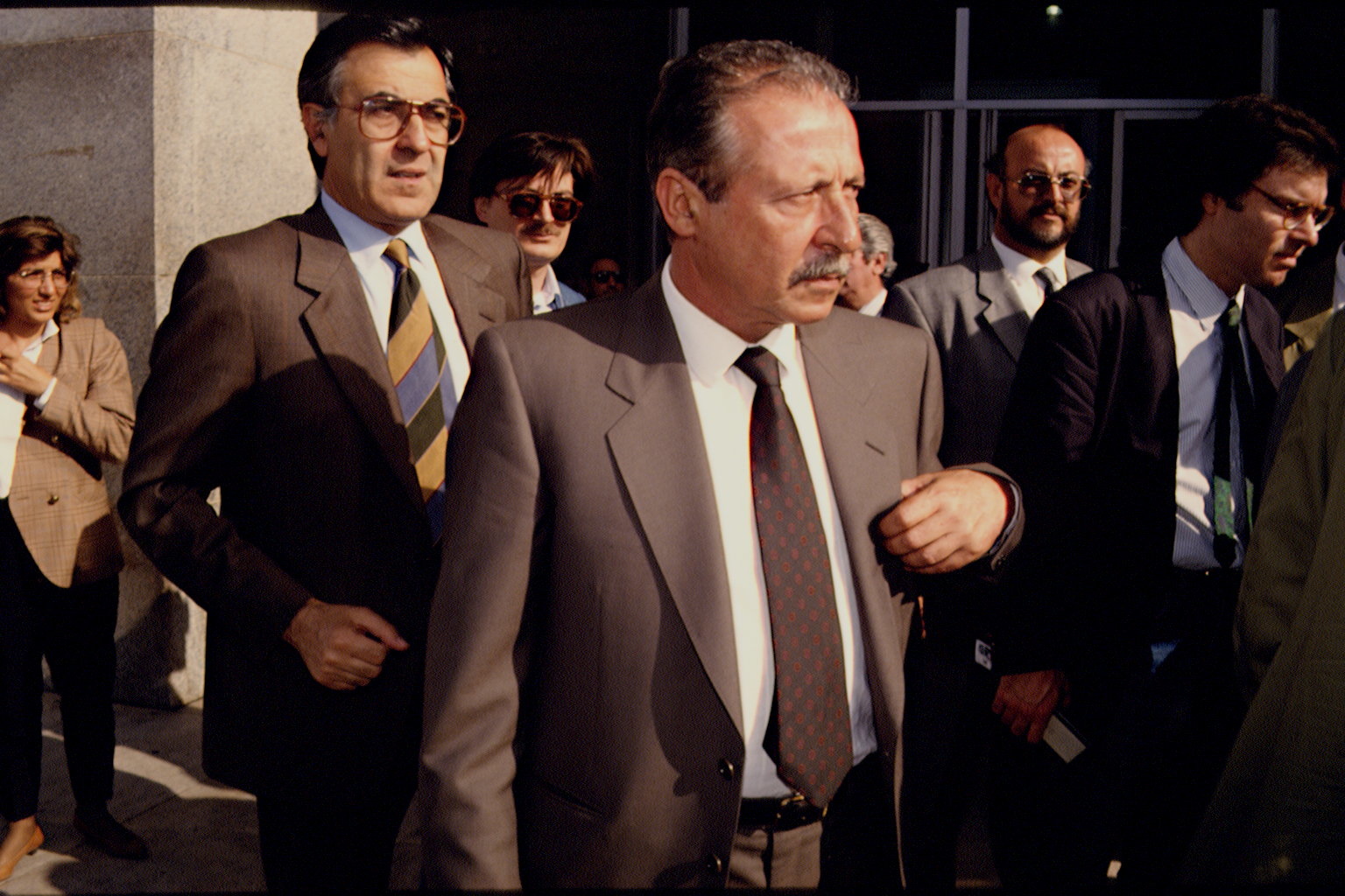 El juez antimafia Paolo Borsellino (Alberto Pizzoli/Sygma/Sygma via Getty Images)