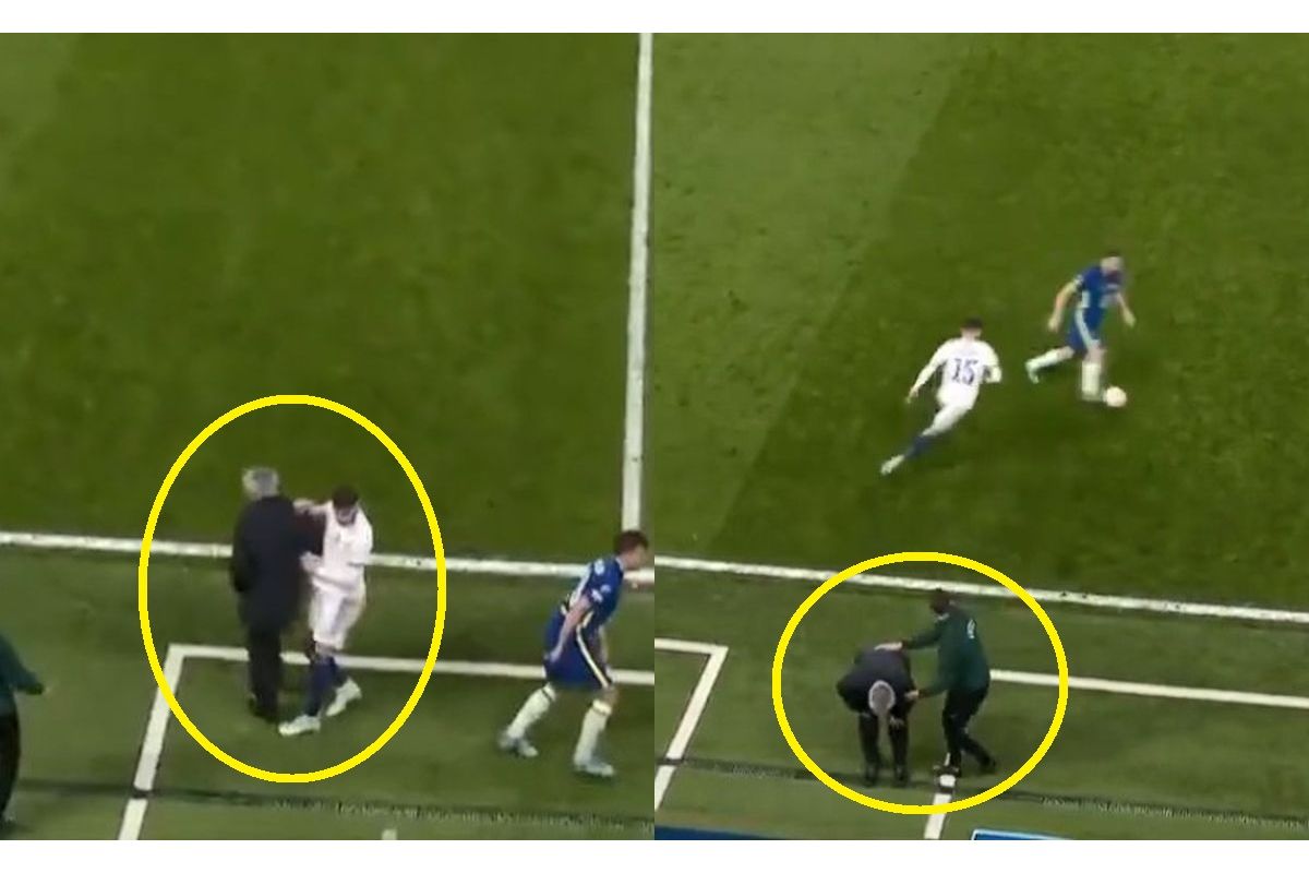 Real Madrid vs Chelsea: Federico Valverde chocó y dejó maltrecho a su  técnico Carlo Ancelotti en la Champions League (Video: ESPN)