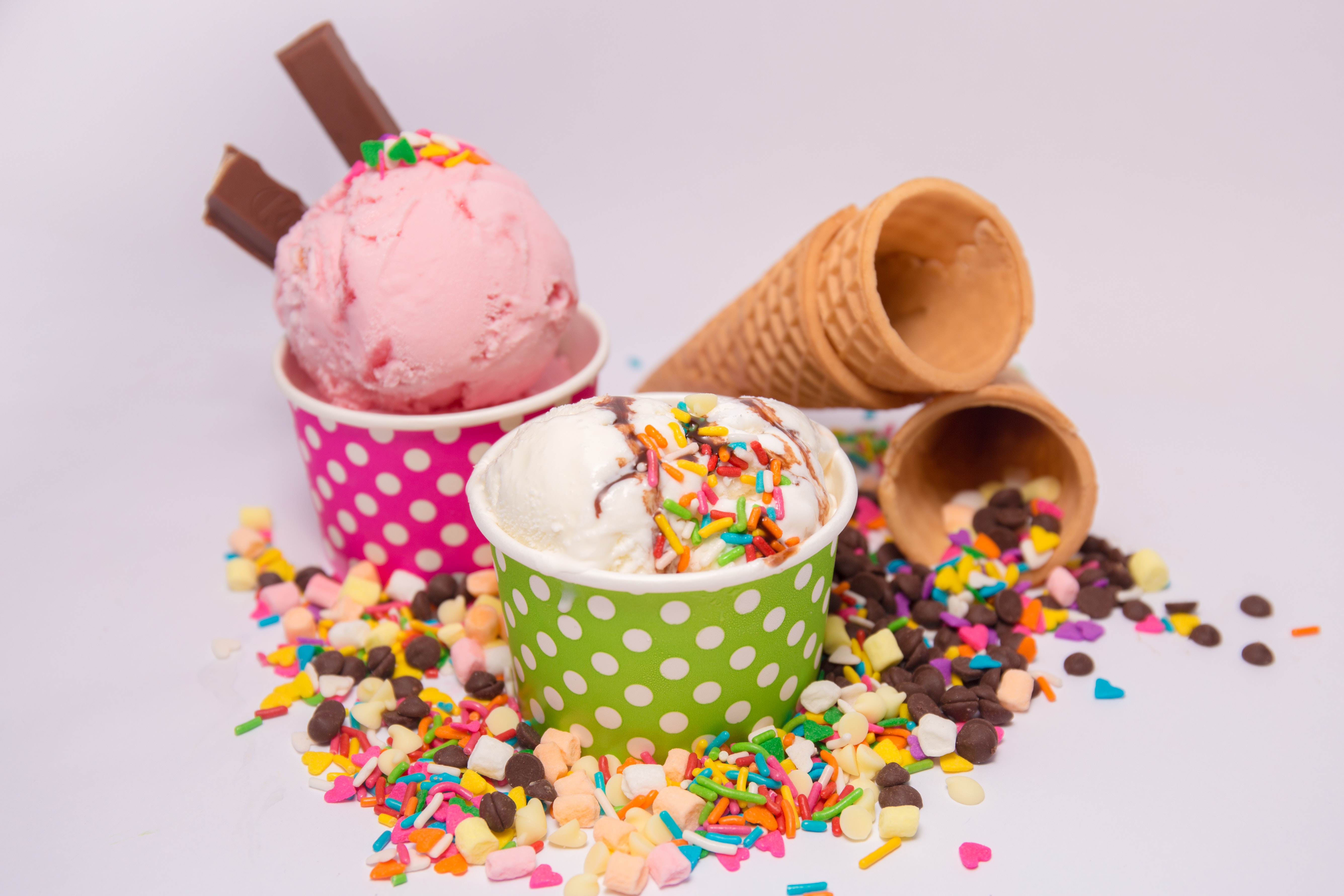 El helado, es una fuente importante de azúcar y por eso nos gusta tanto
