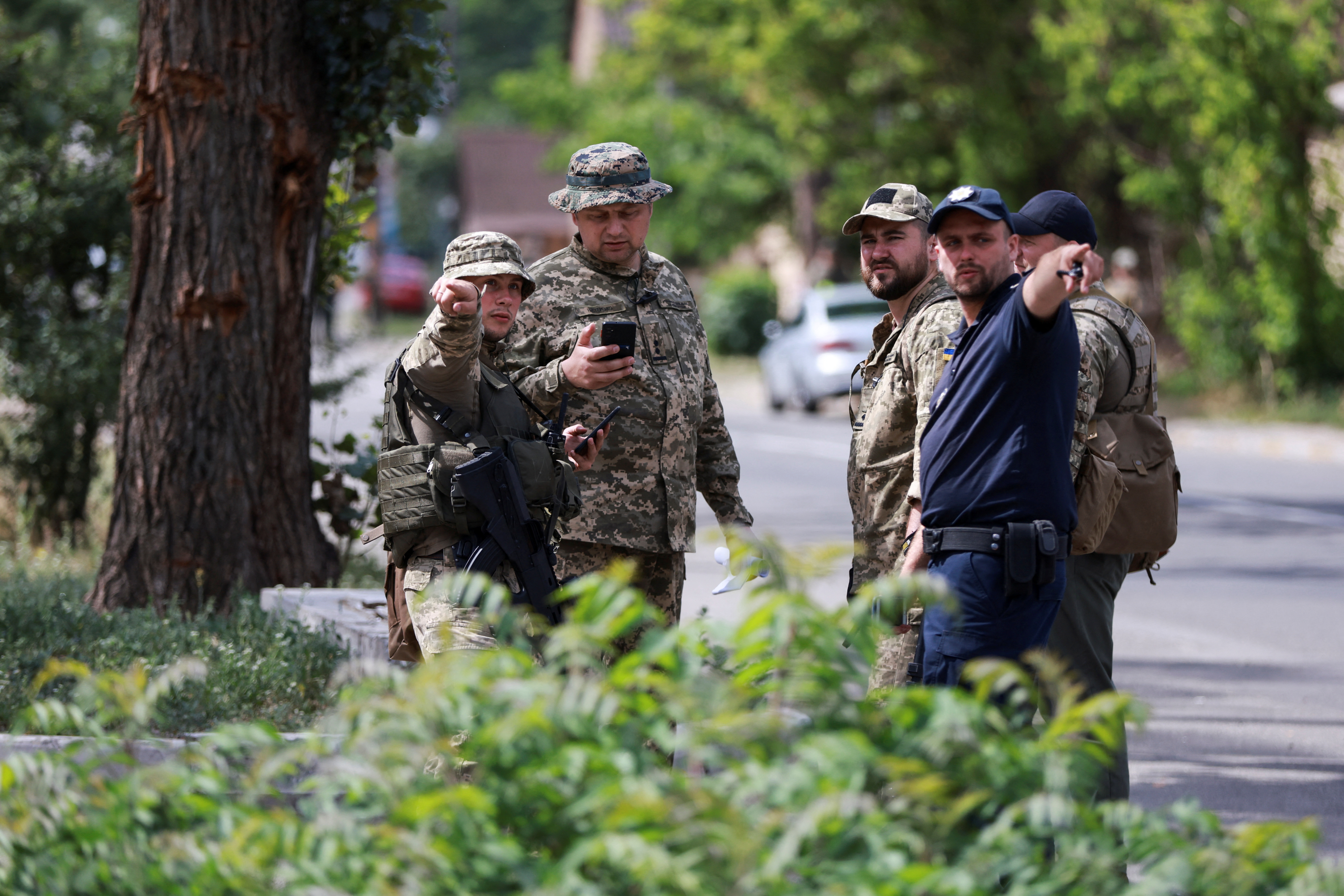 Poco después de la llegada a Kiev de los líderes europeos Olaf Scholz, Emmanuel Macron y Mario Draghi sonó en la capital ucraniana la alerta antiaérea, según informaron los medios