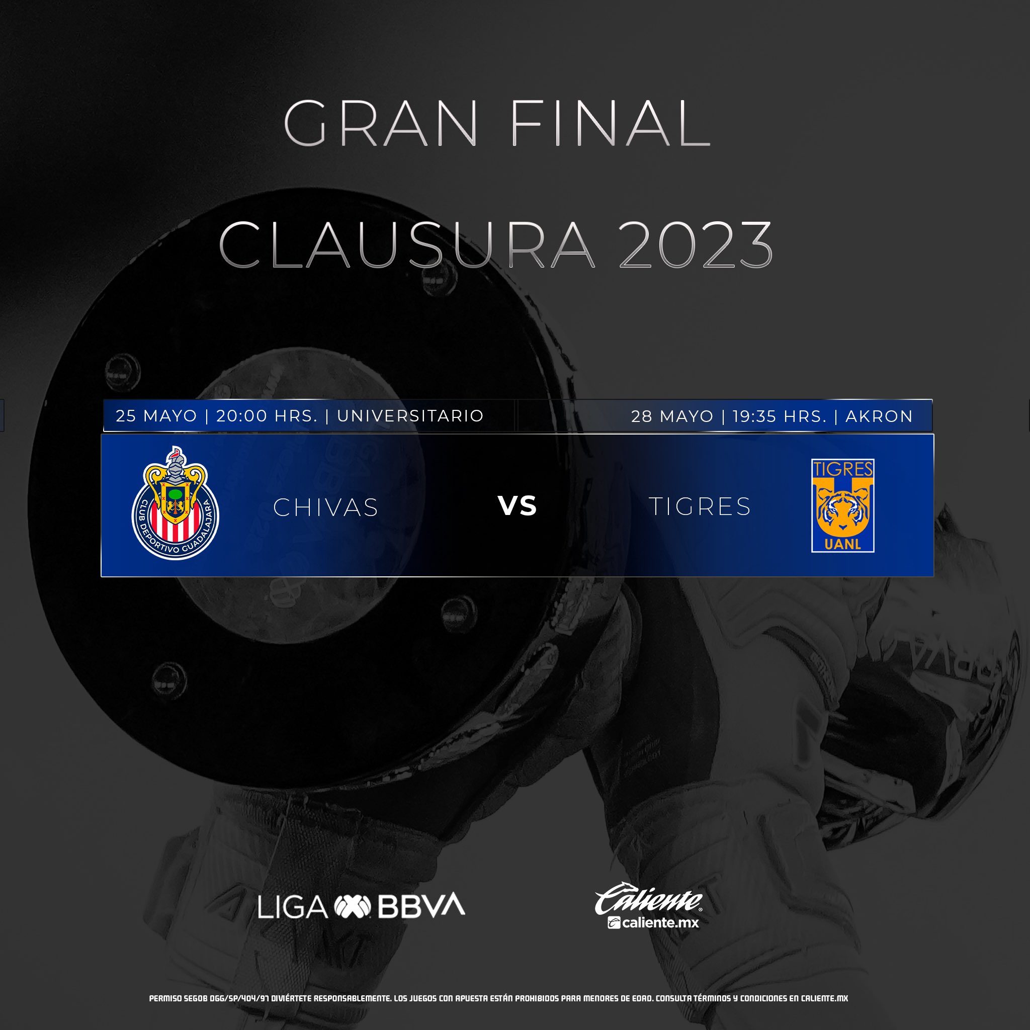 Se dieron a conocer los horarios de la final del Clausura 2023 (Twitter/@LigaBBVAMX)