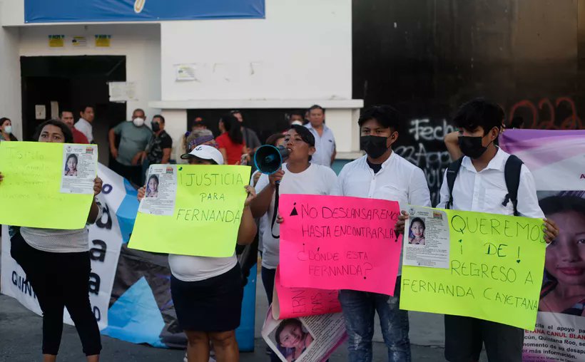 La Fiscalía de Quintana Roo ofreció 1 mdp por el presunto culpable de la desaparición de la menor Fernanda Cayetana