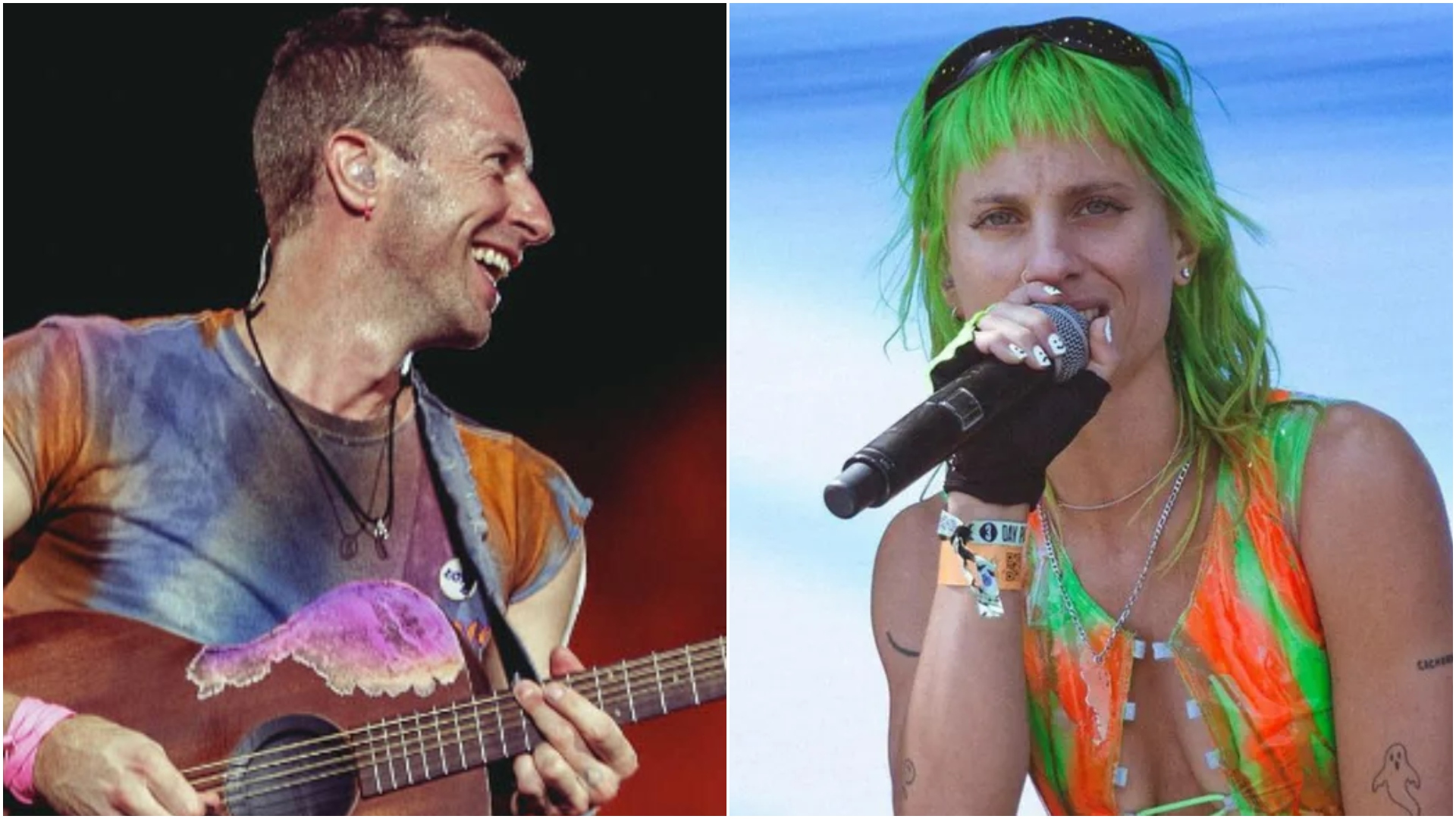 Coldplay le envió una sentida carta a la artista que convocó de emergencia para uno de sus shows