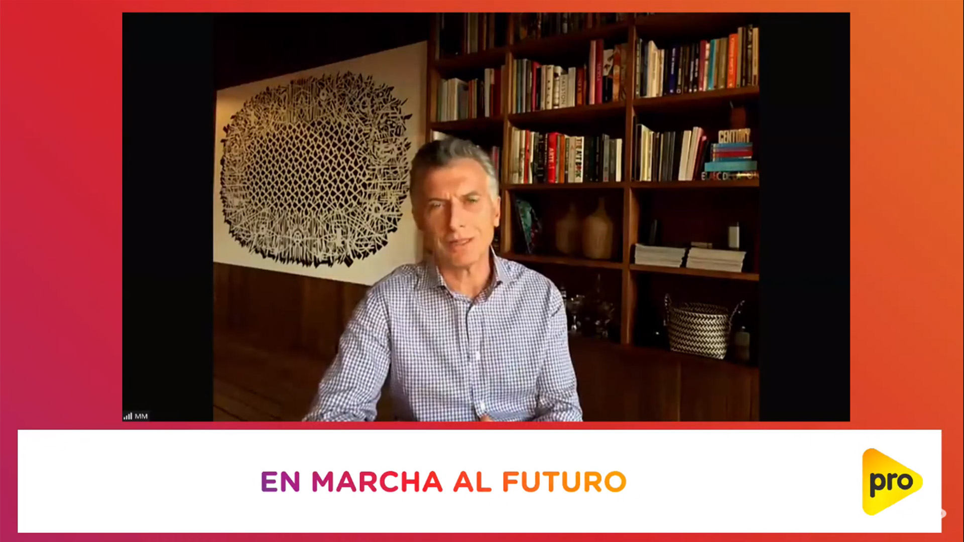 Macri, en el cierre del primer campus virtual del PRO