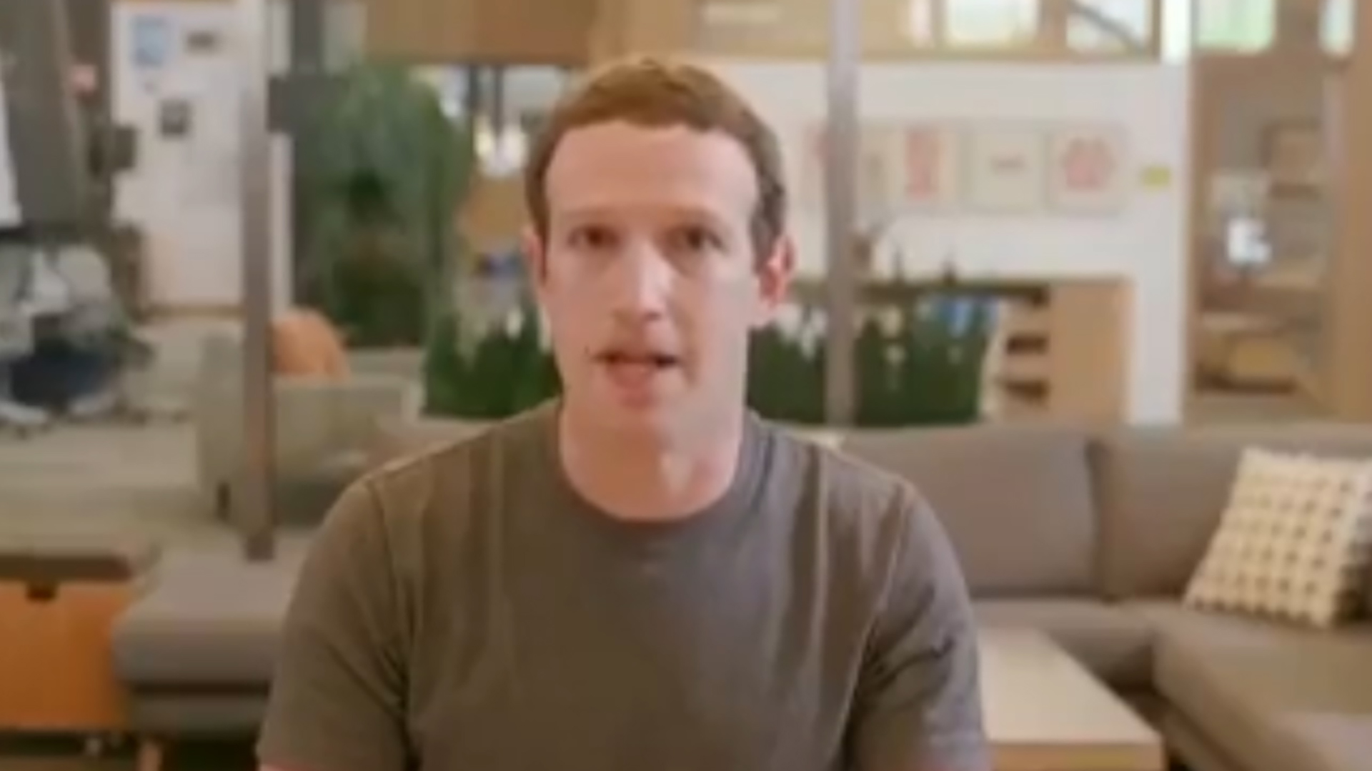 Para crear este deep fake, se utilizó un video real de Zuckerberg y se alteró el discurso.  (Foto: Archivo)