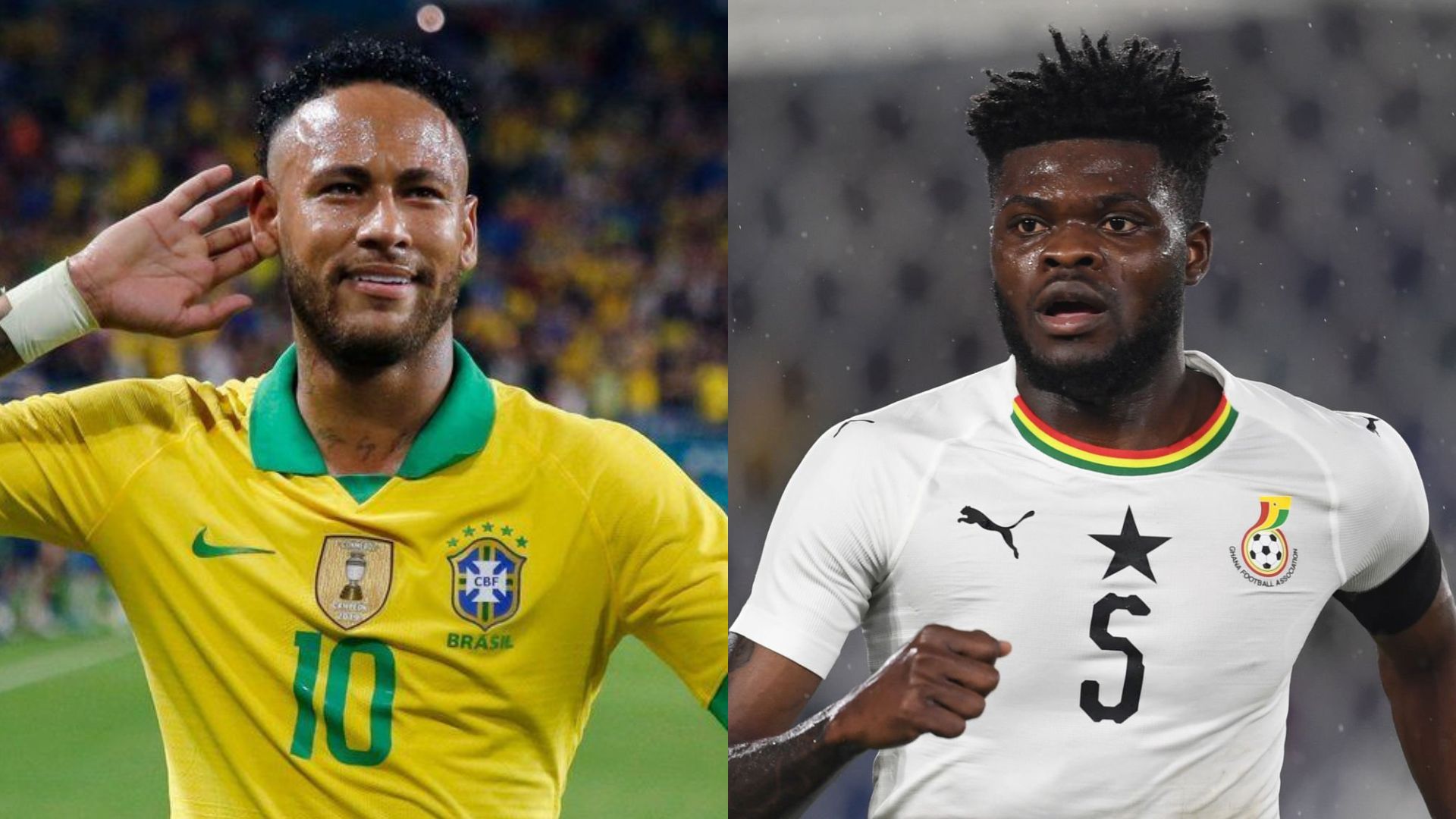 Brasil y Ghana se enfrentan en un amistoso programado por la FIFA.