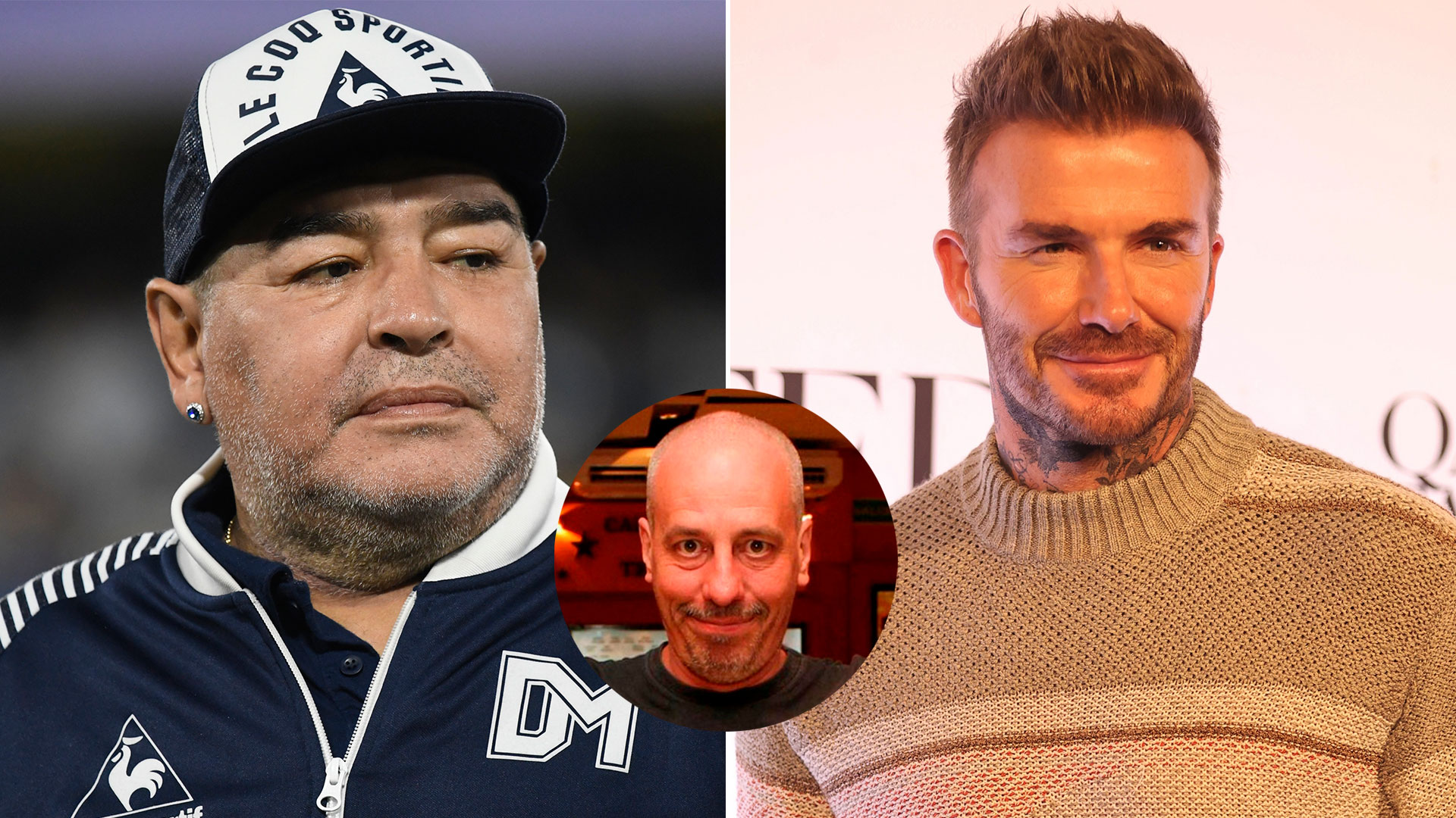 Yayo Guridi reveló una anécdota desconocida de Maradona: la reacción de Diego cuando escuchó elogios a la pegada de David Beckham