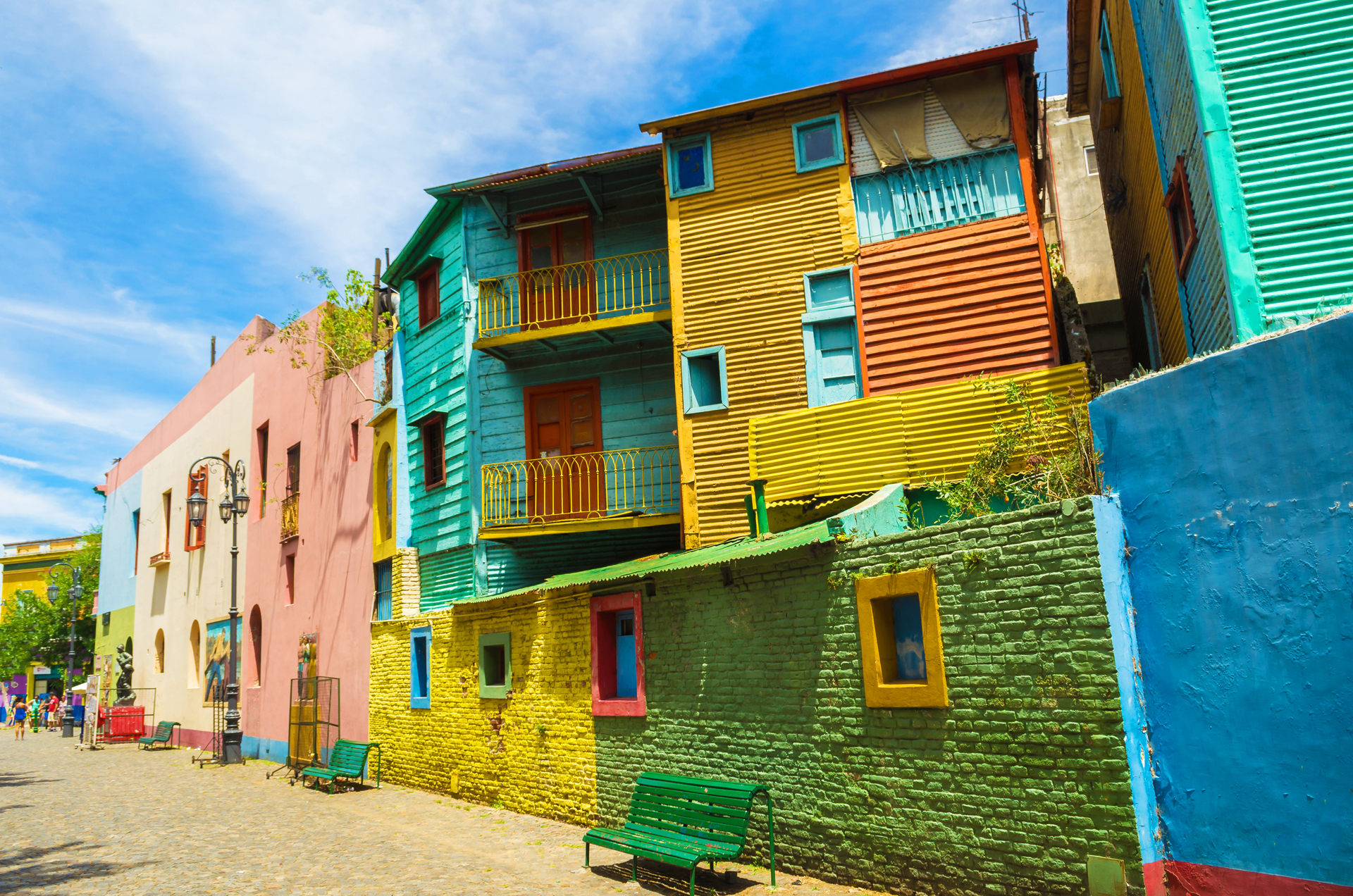 Los colores de Caminito, La Boca, Buenos Aires (Foto: Getty Images)