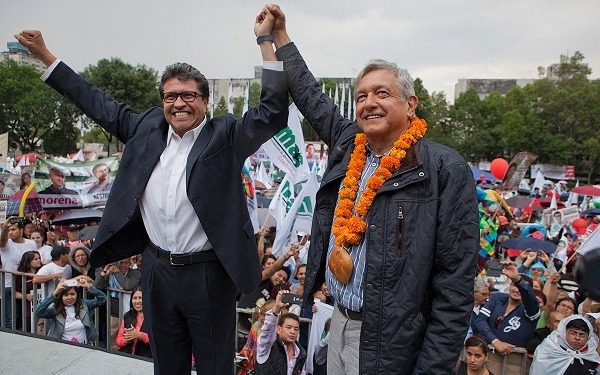 Ricardo fue asesor de campaña de AMLO en sus ultimas dos elecciones (Foto: Twitter/@RicardoMonrealA)