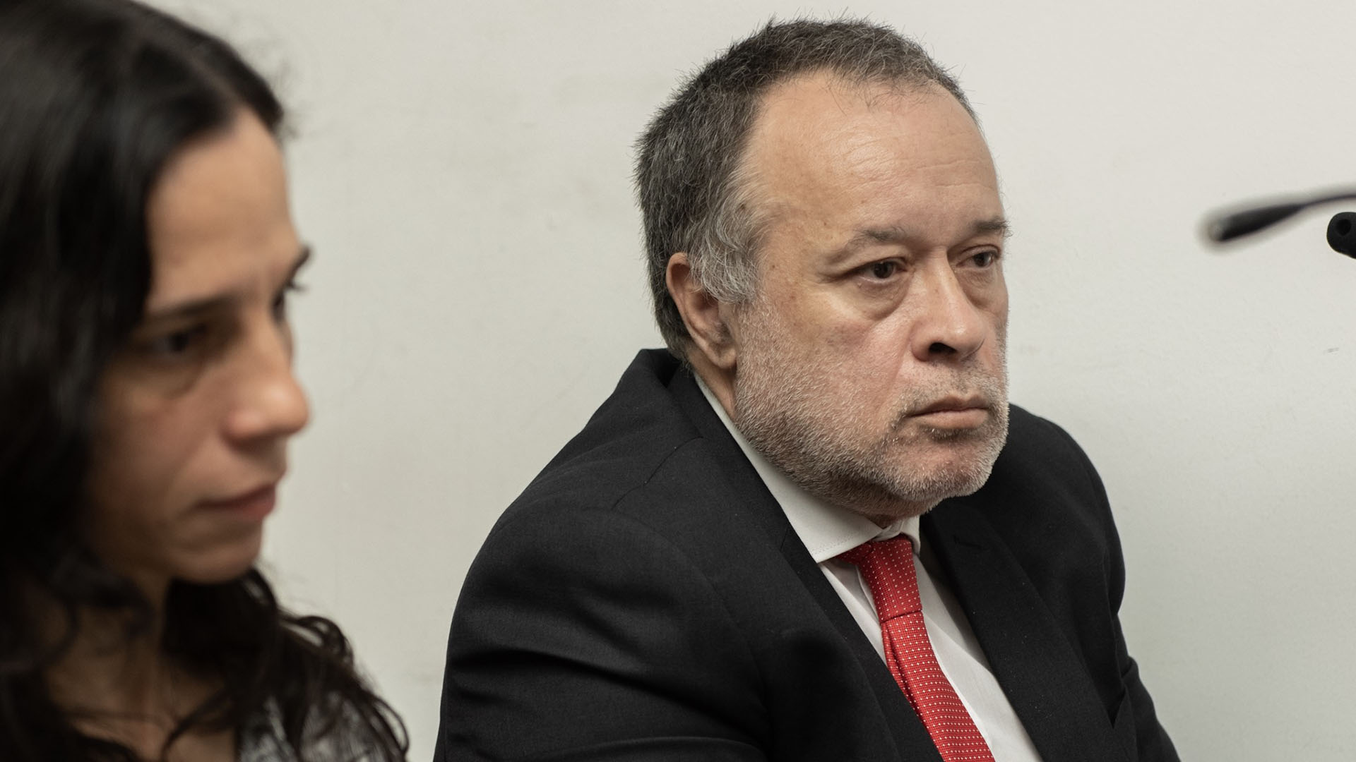 Carlos Telleldín en el inicio del juicio oral (Adrián Escandar)