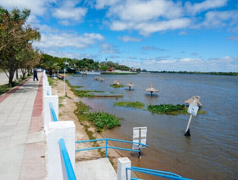 El Niño: crecen los ríos en el Litoral, prevén nuevas lluvias y aumenta la cantidad de evacuados