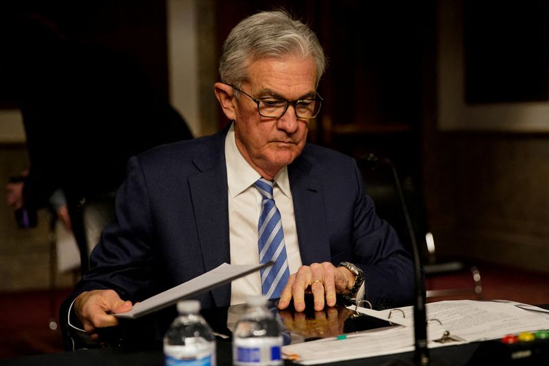 El presidente de la Reserva Federal, Jerome Powell, tiene al futuro inmediato del mercado en sus manos. REUTERS/Elizabeth Frantz/File Photo