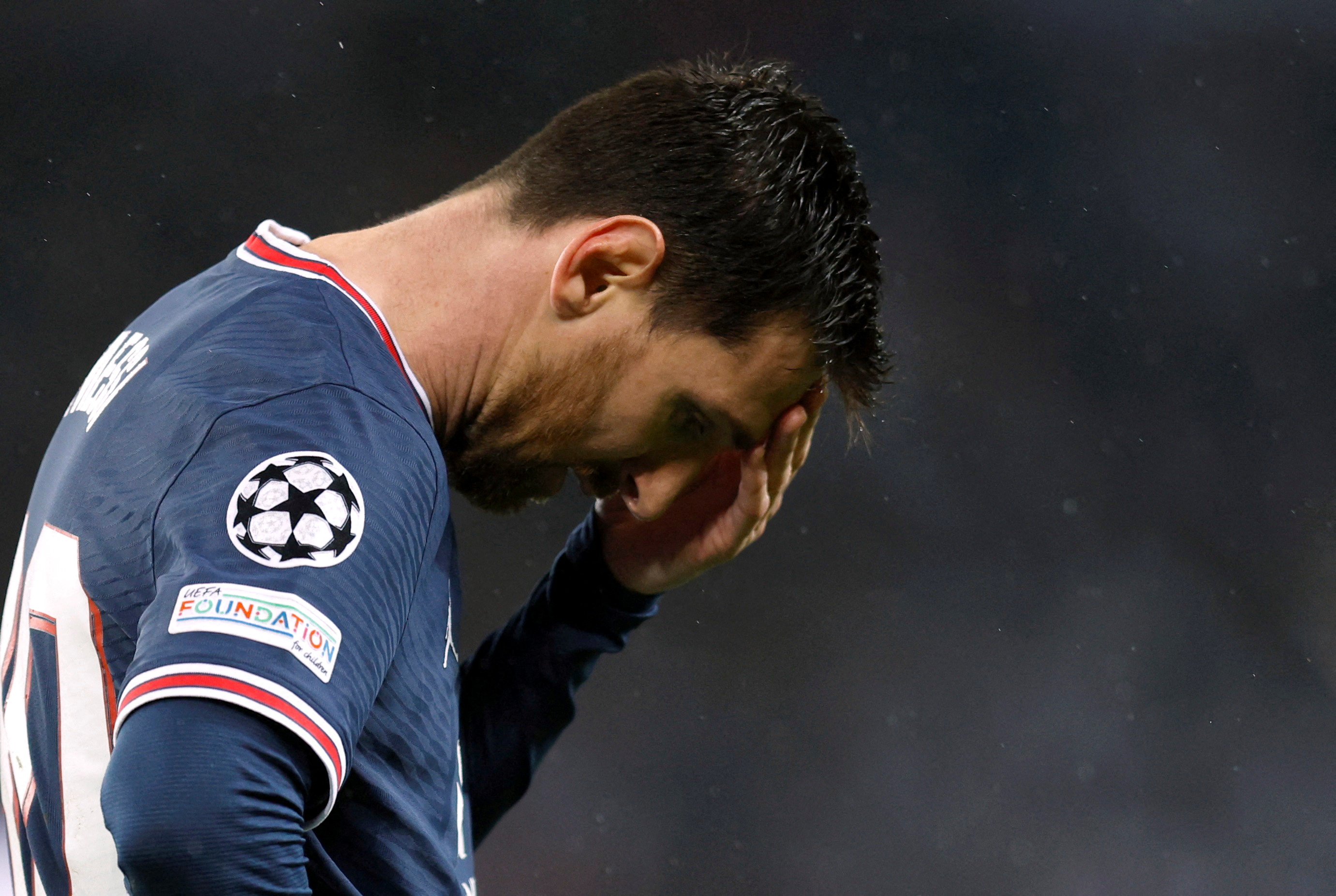 Según la prensa francesa, Messi fue el peor del PSG (Reuters)