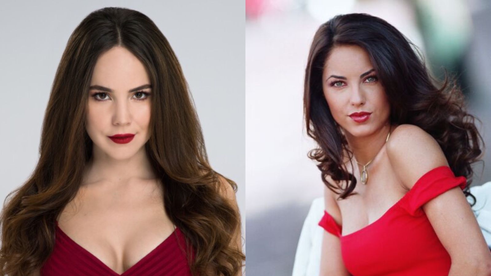 Así lucían las actrices en sus versiones 
(Fotos: Instagram/@Televisa)