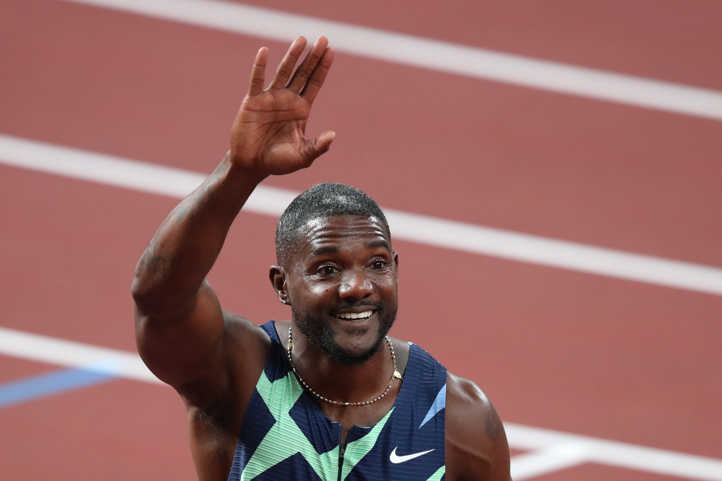 Former Olympic gold medalist Justin Gatlin announces his retirement
