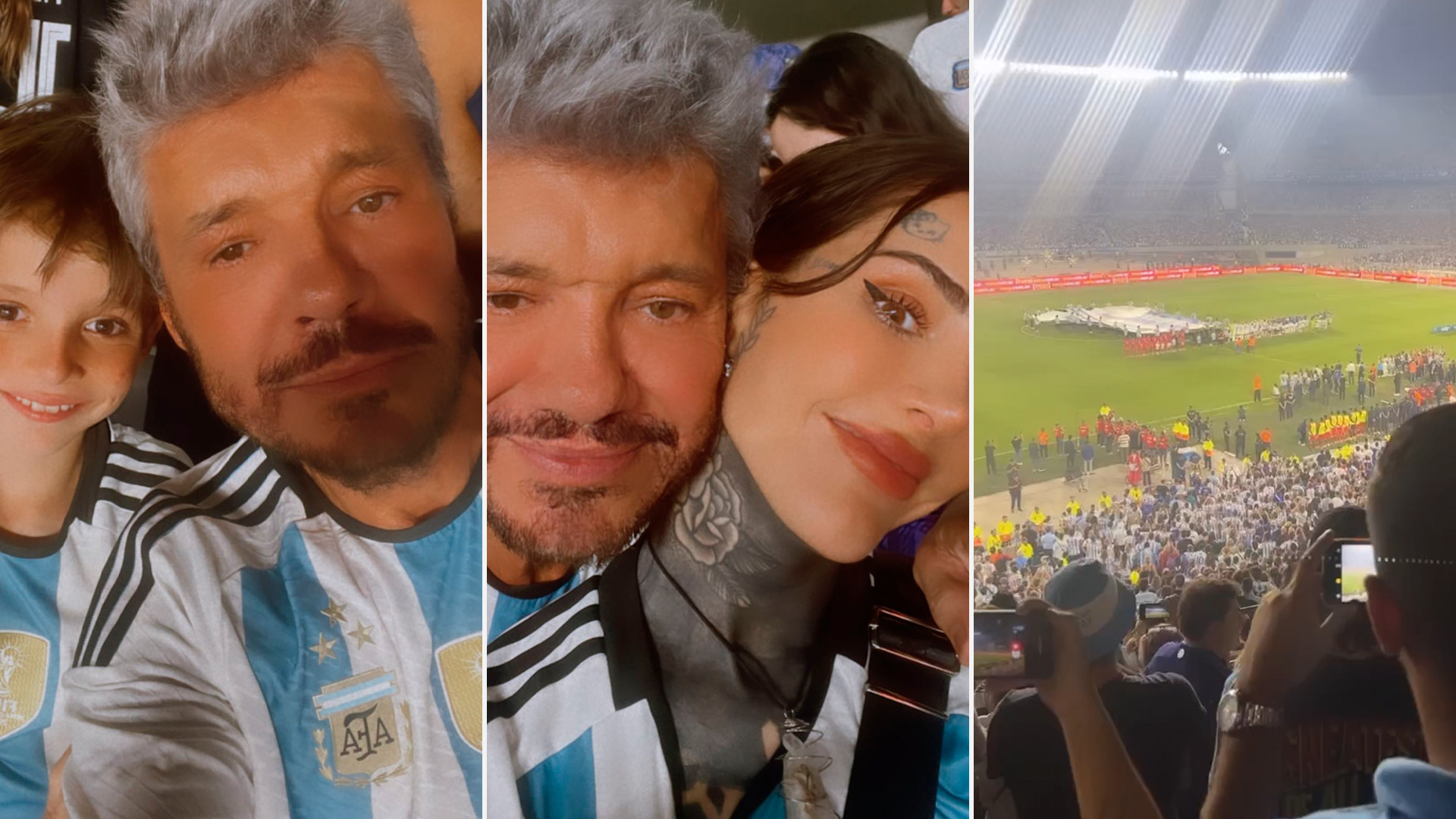 La emoción de Marcelo Tinelli y su familia en la fiesta de los campeones del mundo: “Bancando siempre"