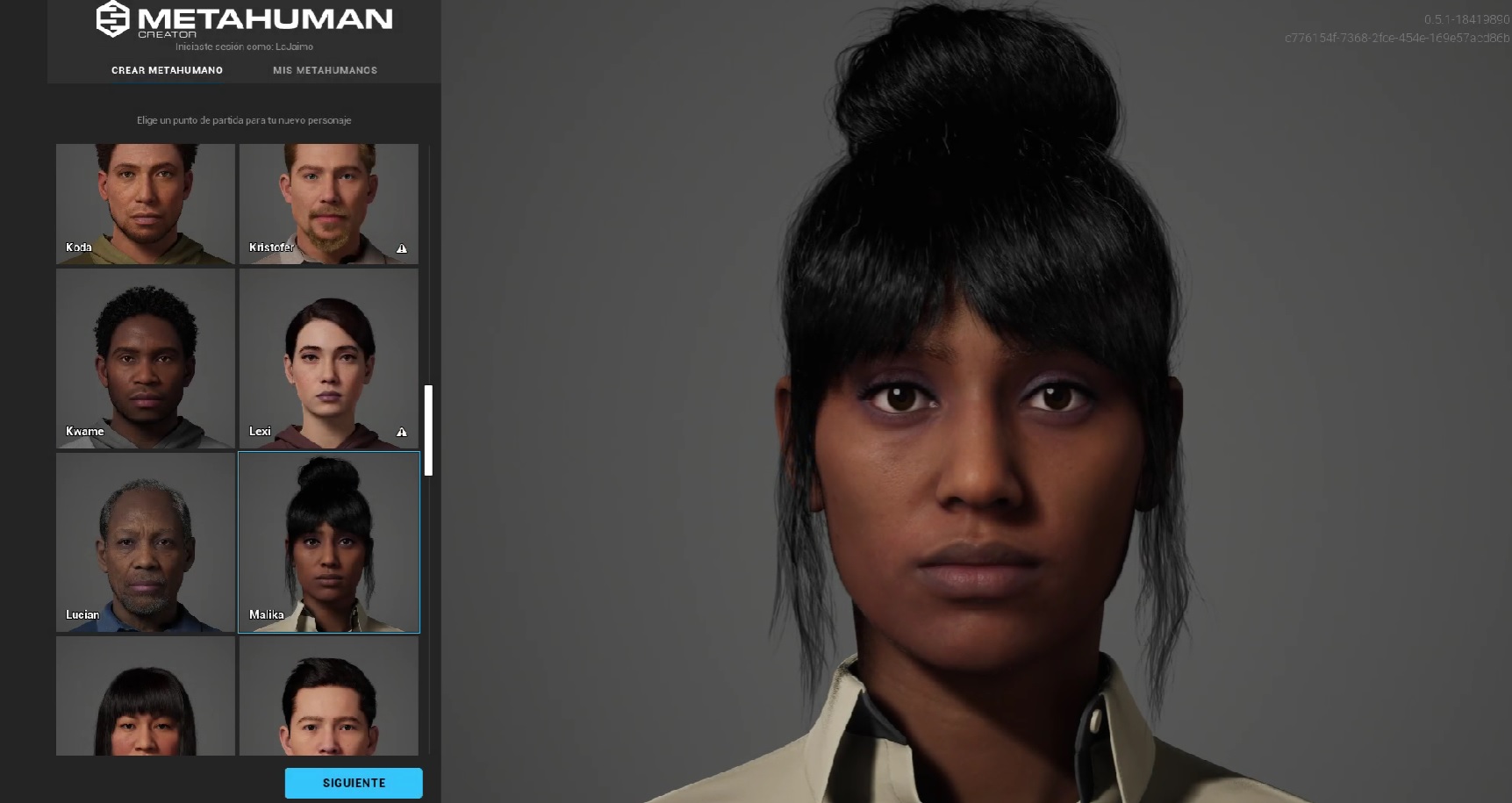 MetaHuman Creator, una plataforma gratuita para desarrollar avatares digitales híper realistas