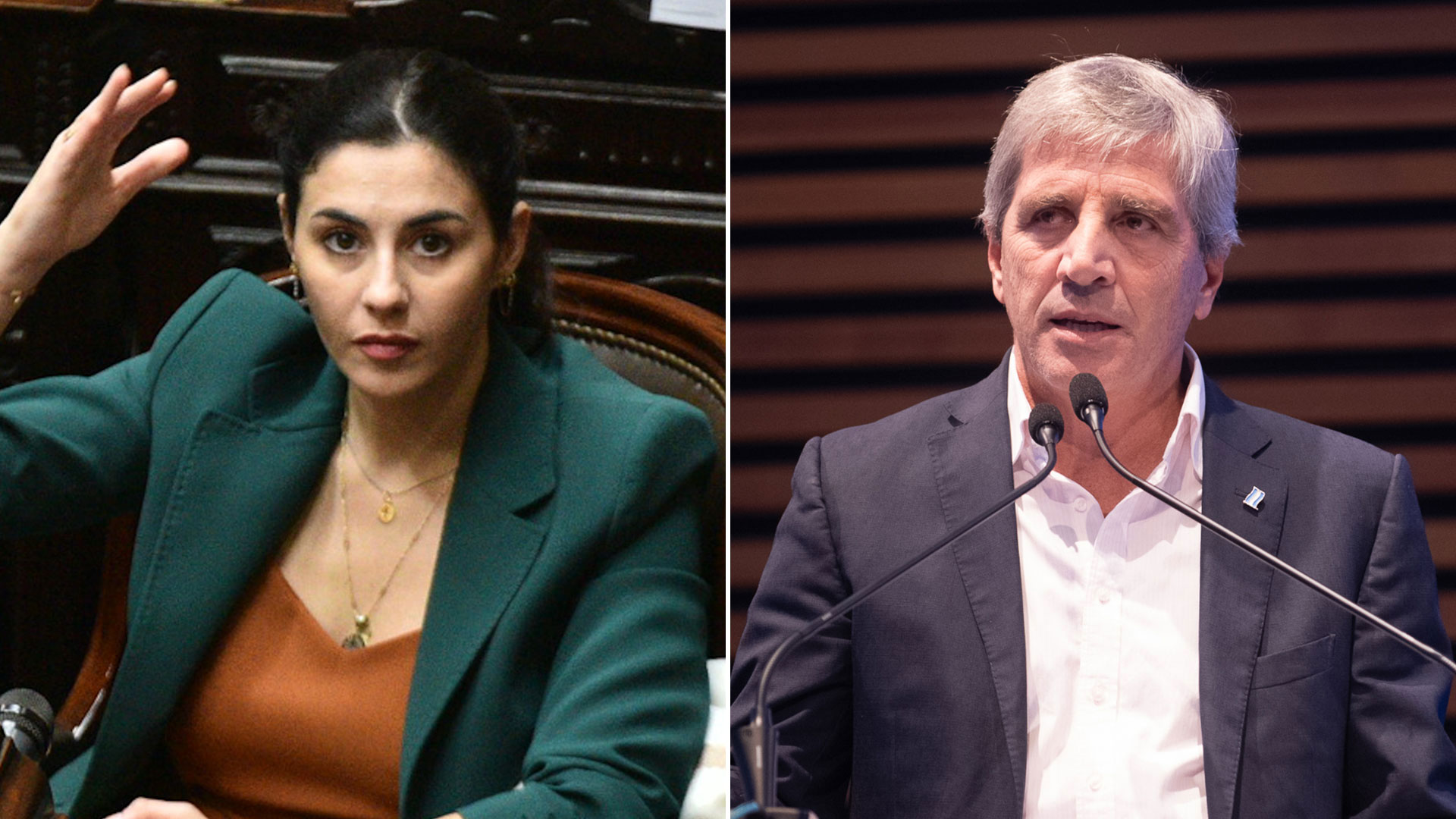 El cruce entre Luis Caputo y la diputada Marcela Pagano por el destino de fondos del Tesoro
