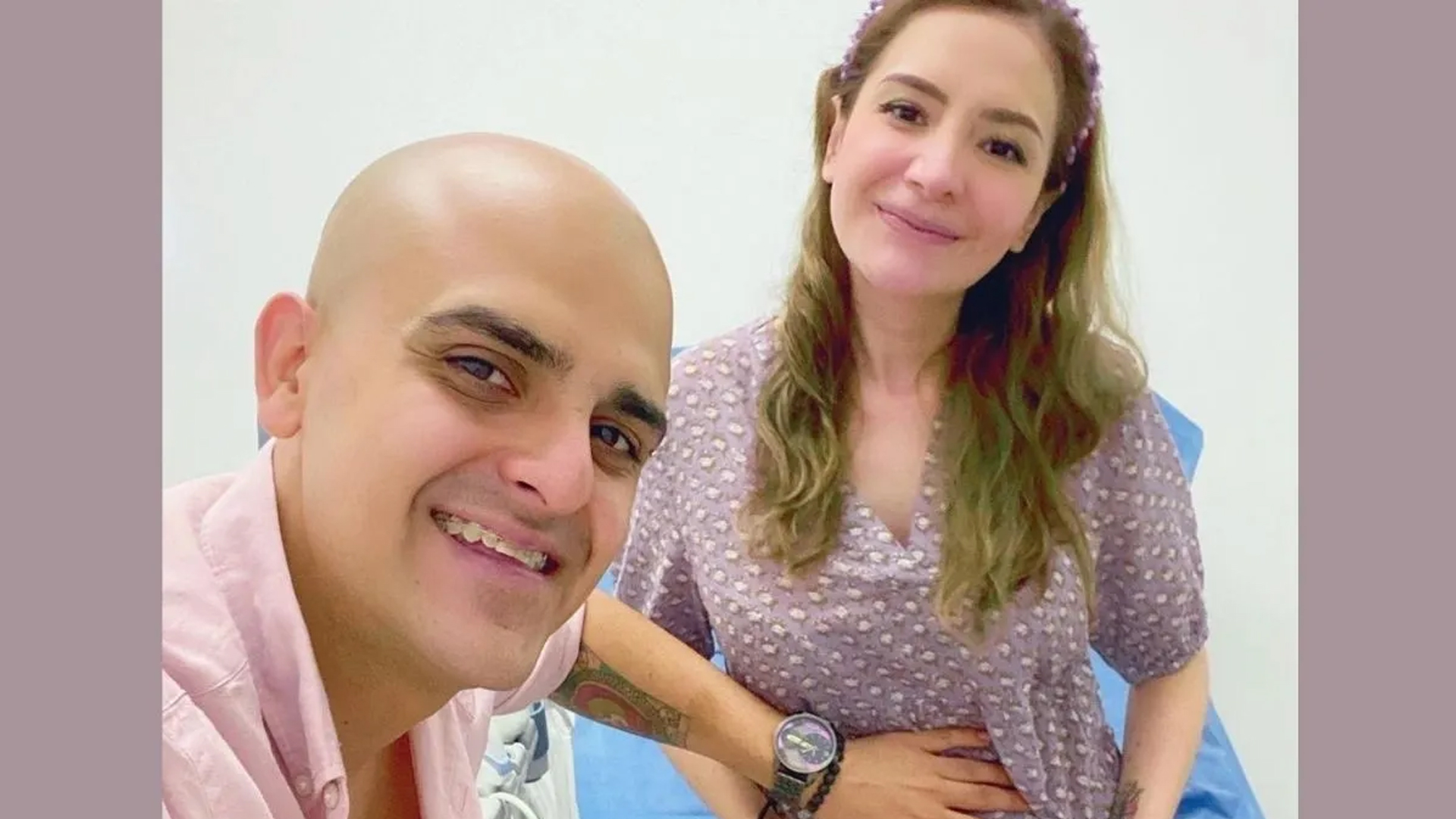 La pareja documentó el complicado proceso de embarazo de Pao (Foto: Instagram/Sergio Castrejón)
