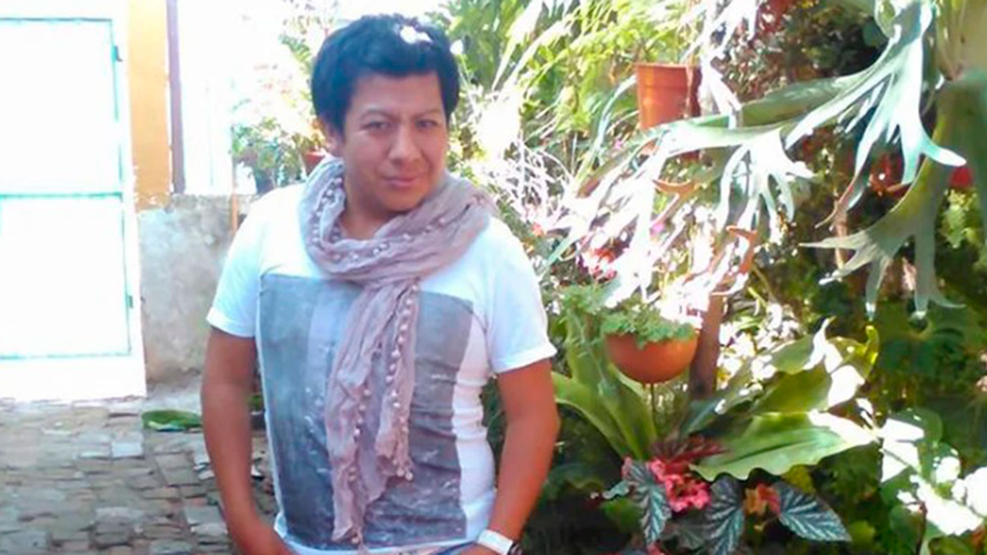 Alejandro Farfán, la víctima. 