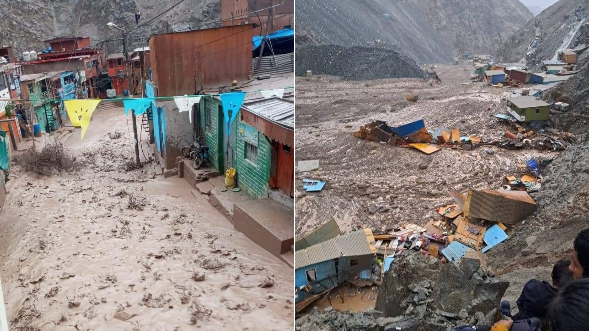 Caída de huaicos afecta población de Arequipa
