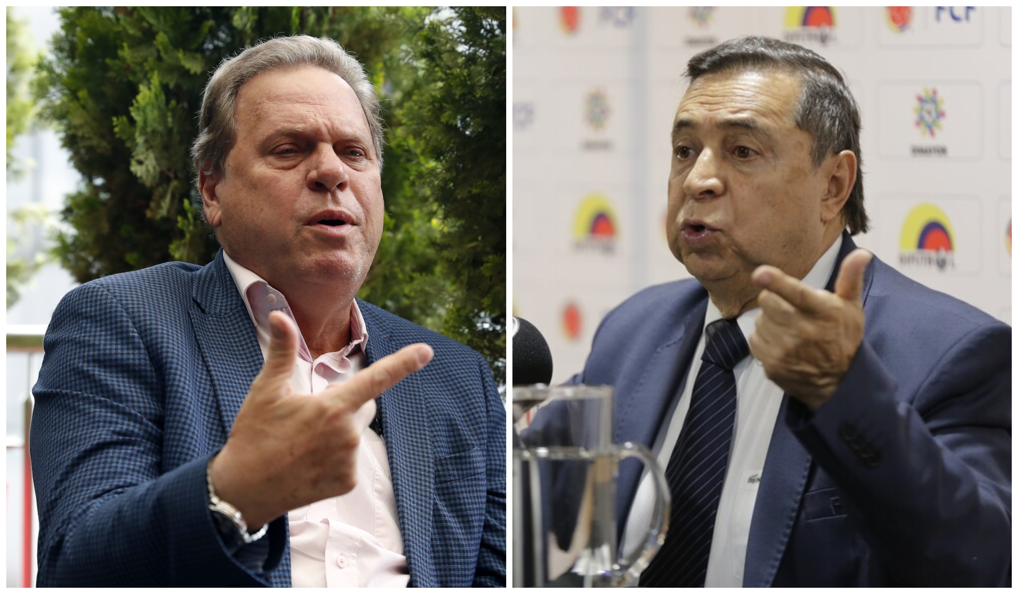 Ramón Jesurún, Reinaldo Rueda y Álvaro González: los señalados en redes sociales como responsables de la eliminación de Colombia