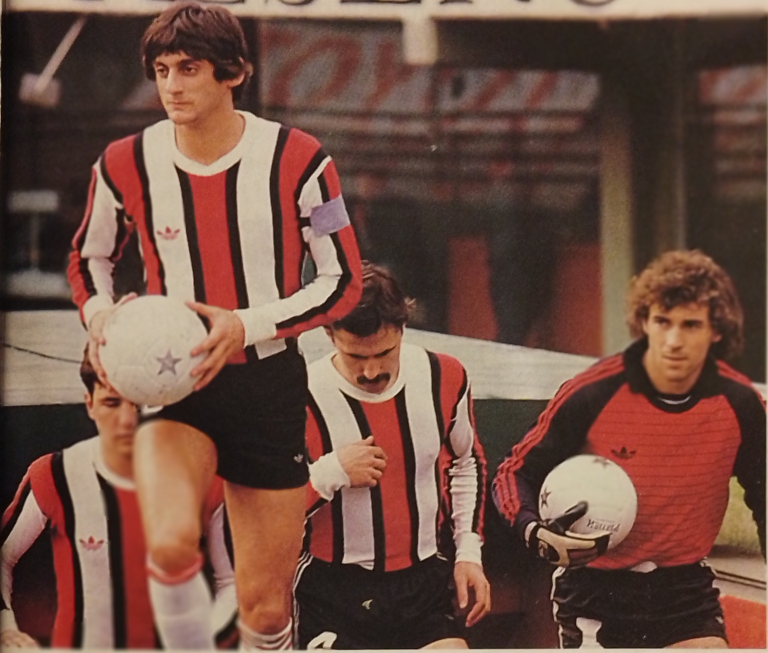  Enzo Francescoli ya capitán en el '84