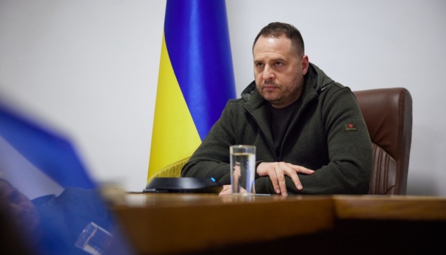 Andriy Yermak, jefe de gabinete del presidente ucraniano, Volodimir Zelensky