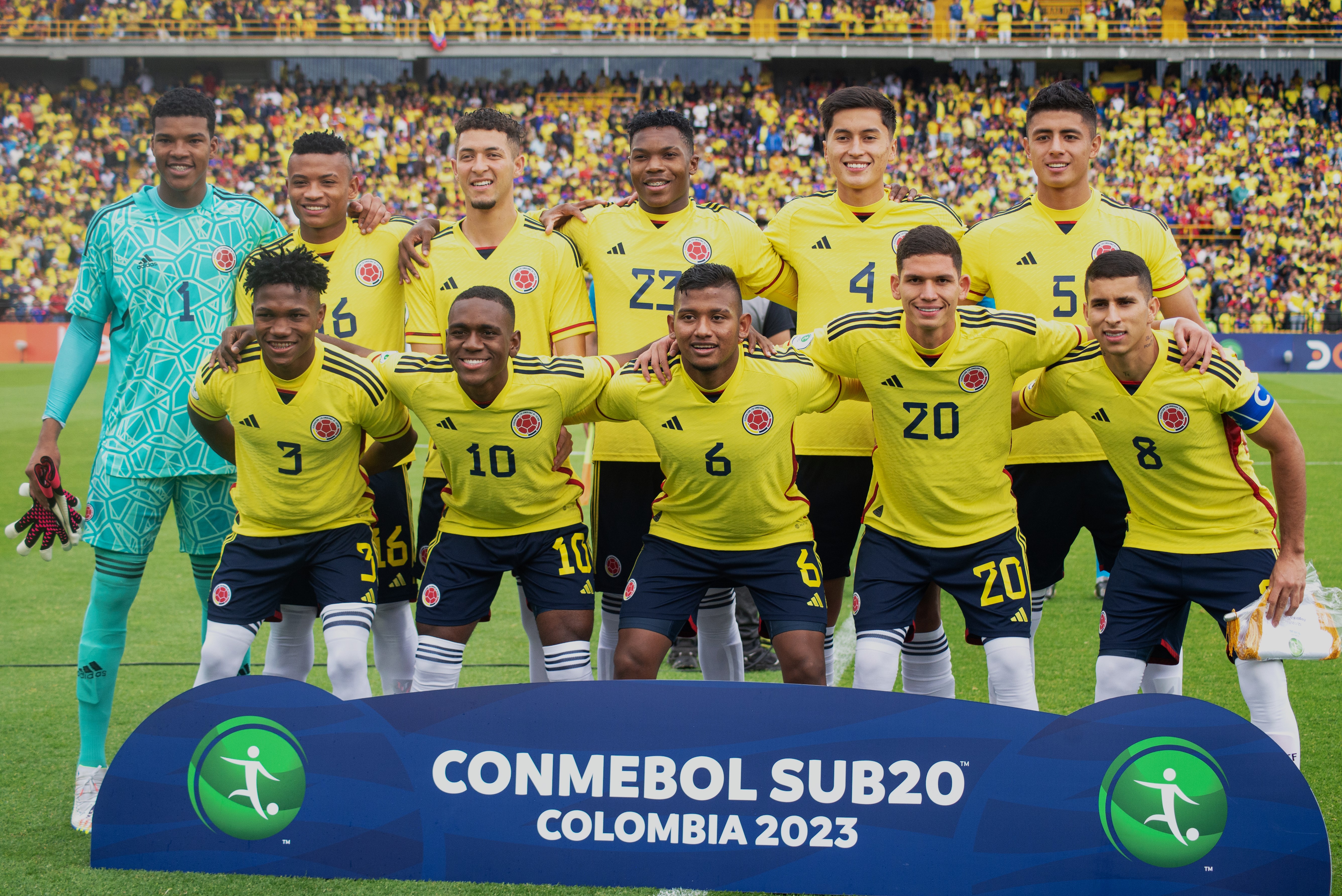 Estos fueron los jugadores destacados de la selección Colombia en el Sudamericano sub-20