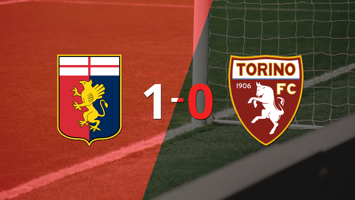 Genoa le ganó 1-0 como local a Torino
