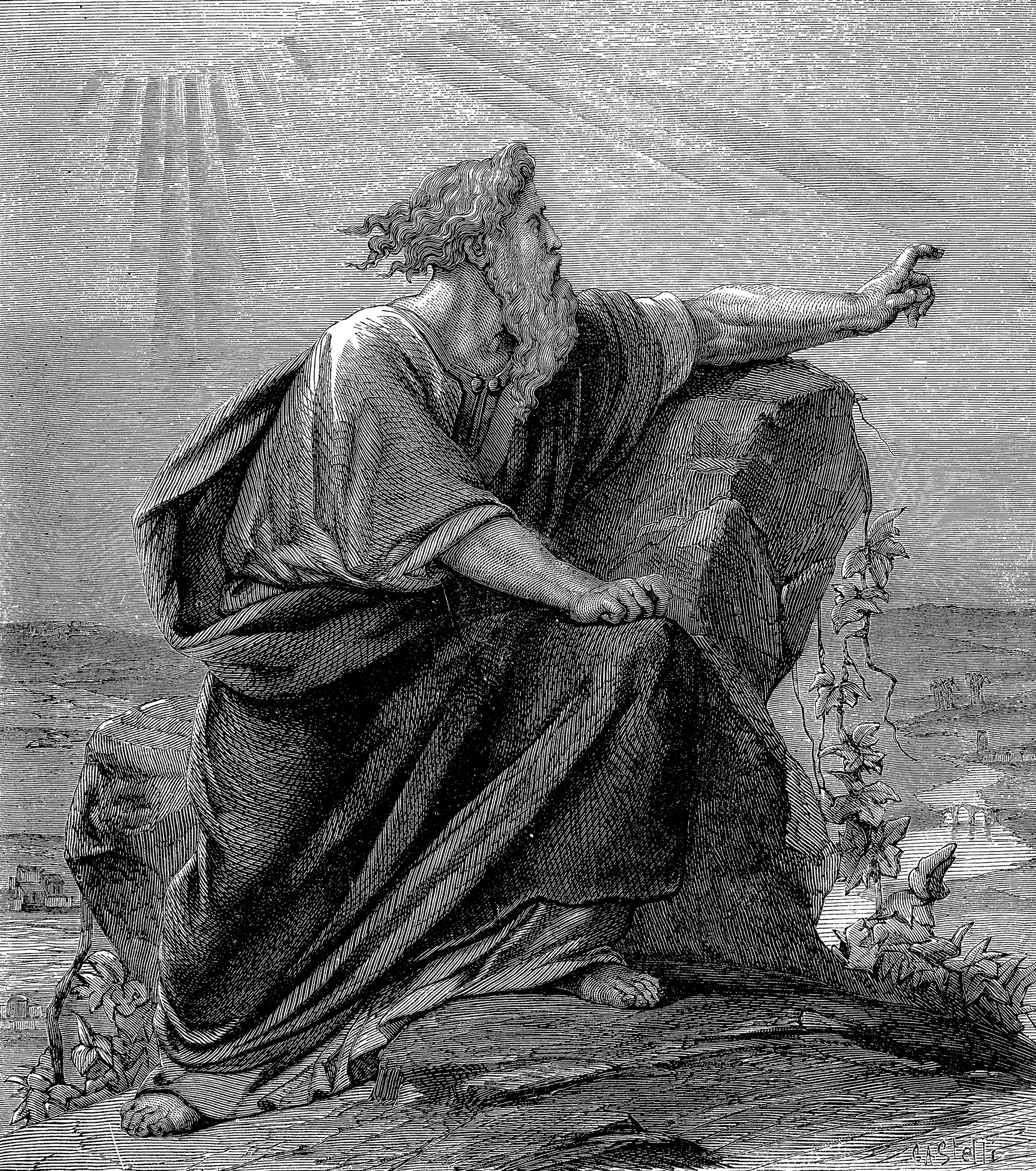 Moisés, el profeta del Antiguo Testamento, que recibió de Dios la receta de la Santa Unción (Shutterstock)