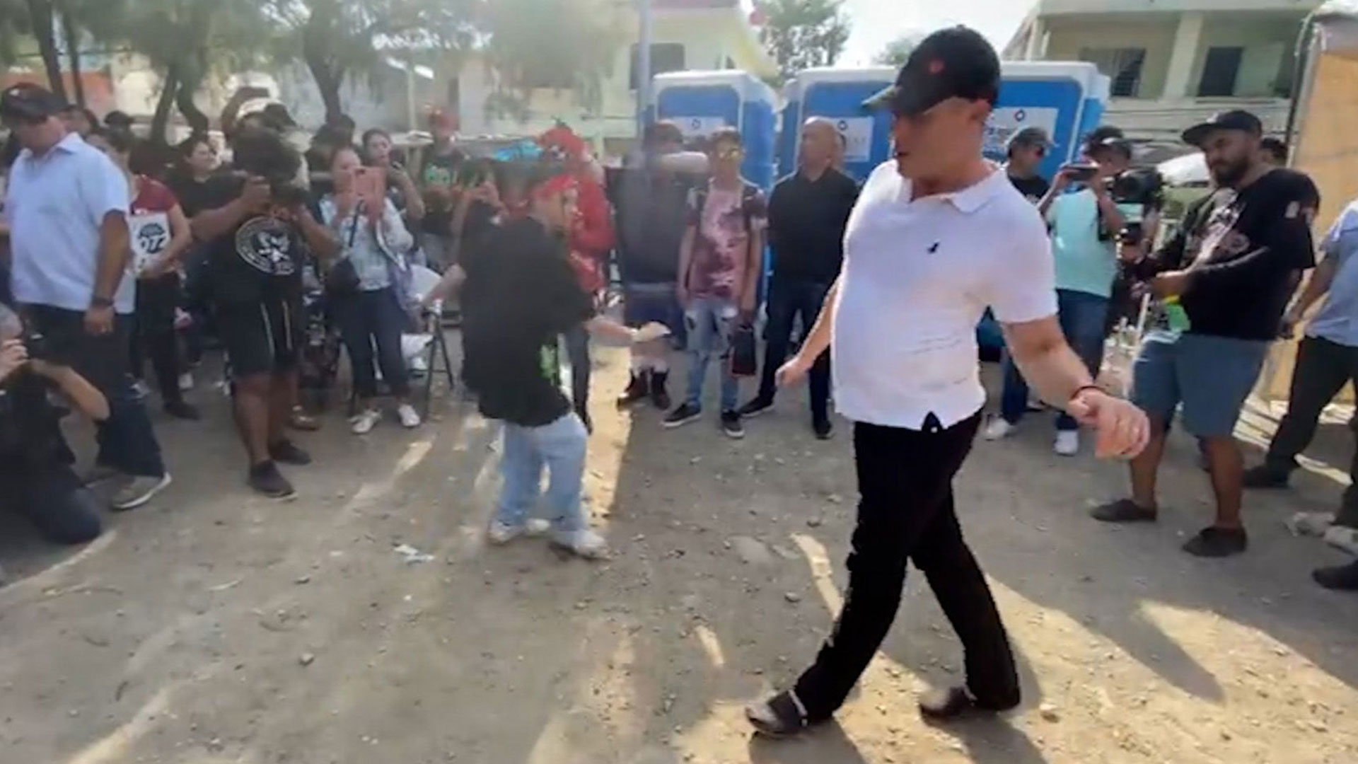 Luis Donaldo Colosio Riojas sacó sus pasos prohibidos y sorprendió bailando vallenatos al ritmo de Celso Piña
