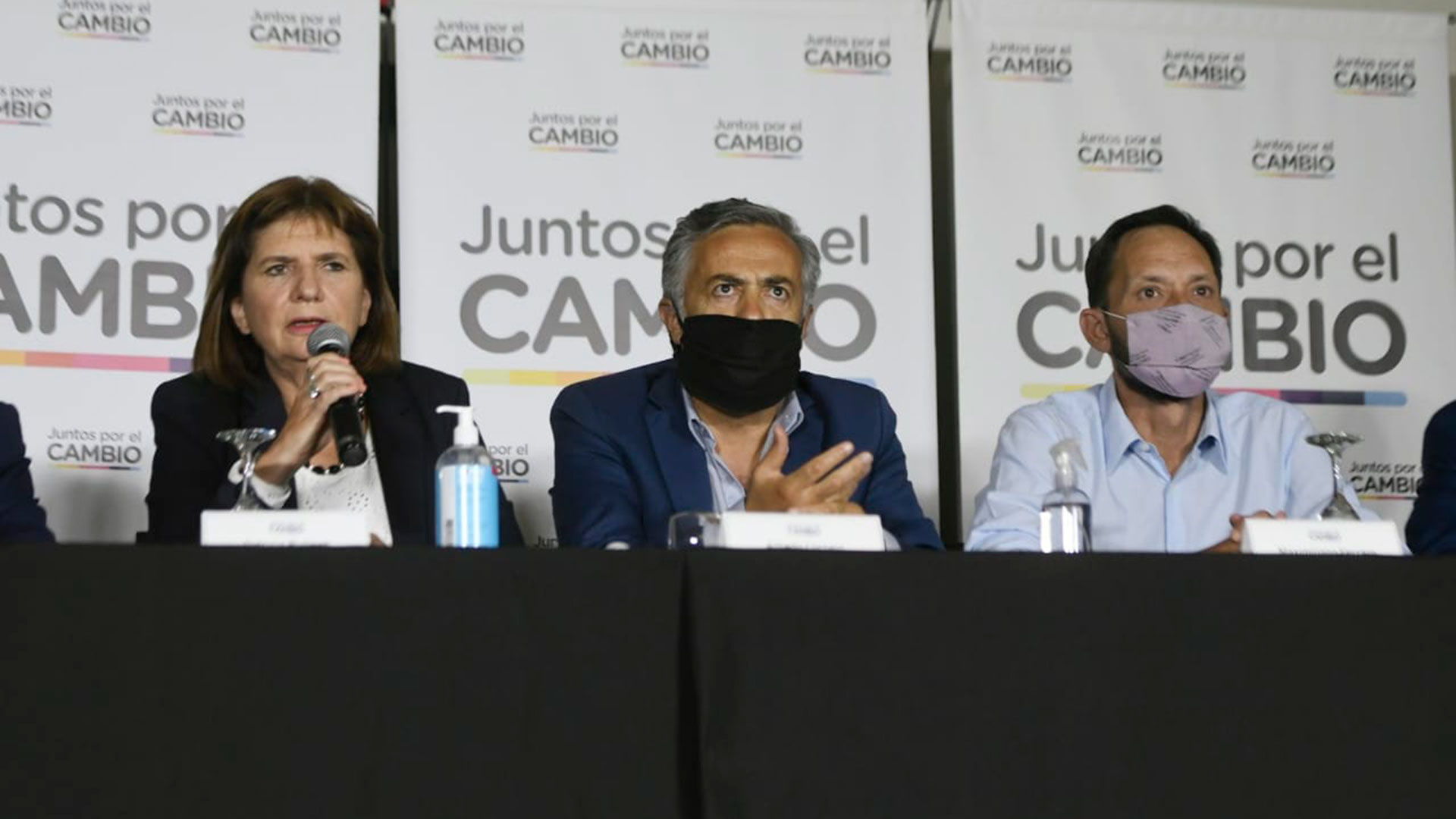 Patricia Bullrich, Alfredo Cornejo y Maximiliano Ferraro recibieron felicitaciones por los cierres de los frentes electorales en todo el país