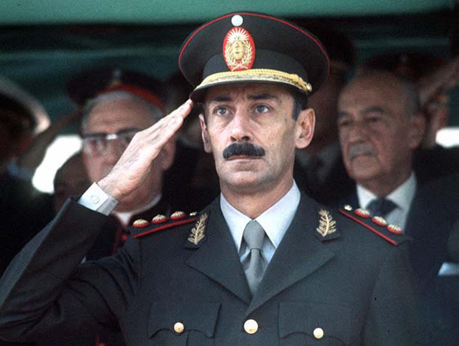 Jorge Rafael Videla asumió la presidencia del país el 29 de marzo de 1976, cinco días después del golpe de Estado que derrocó a la presidenta constitucional María Estela Martínez de Perón, Isabelita (NA)