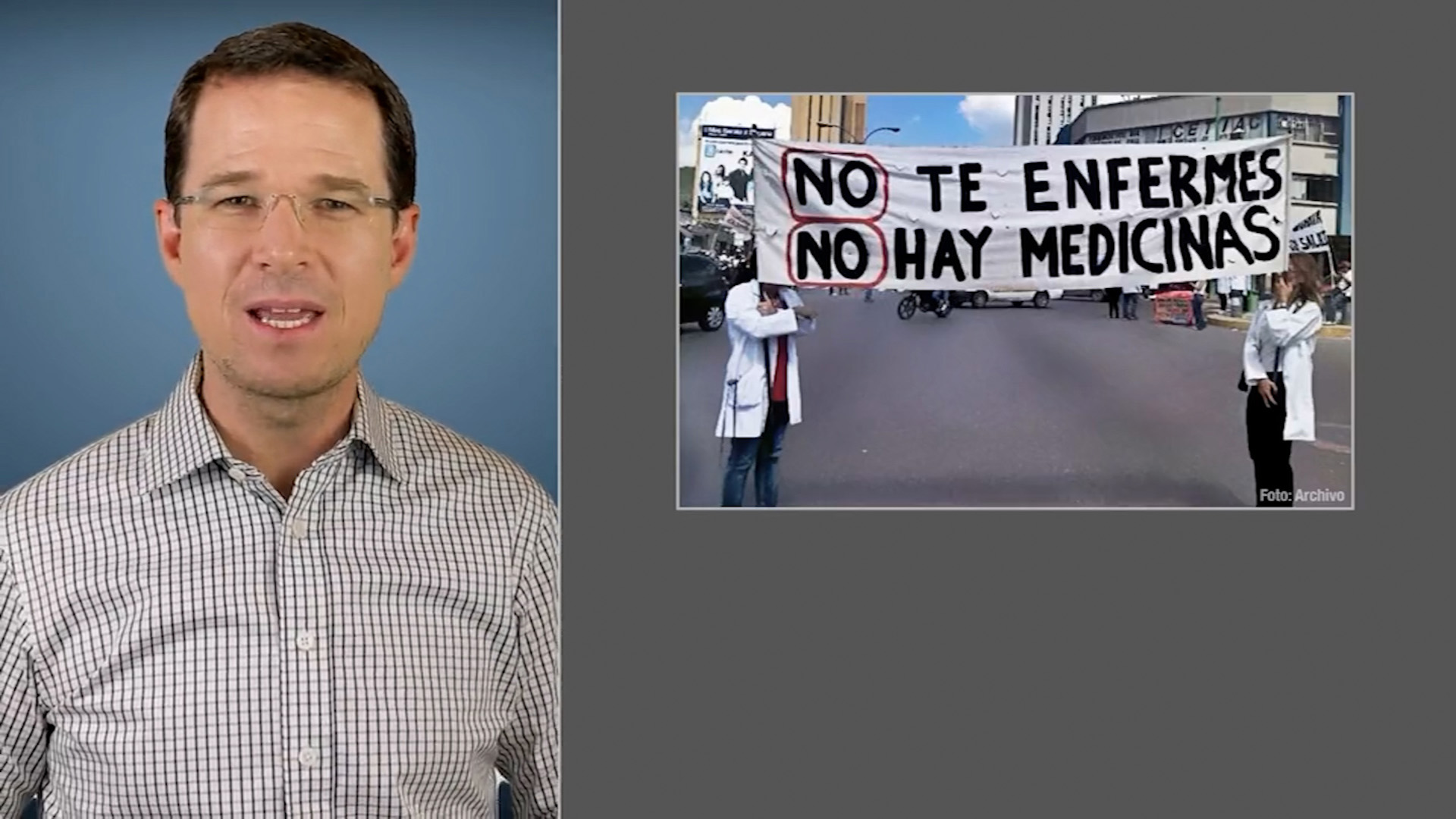 Ricardo Anaya aseguró que el desabasto de medicamentos dejó sin nombre a Andrés Manuel López Obrador (Foto: Twitter/ @RicardoAnayaC)