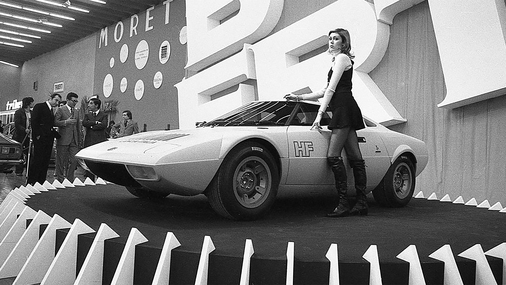 En Salón de Turin fue el escenario para presentar en 1972, la versión final del Lancia Stratos HF. (Foto Xavier Forcano)